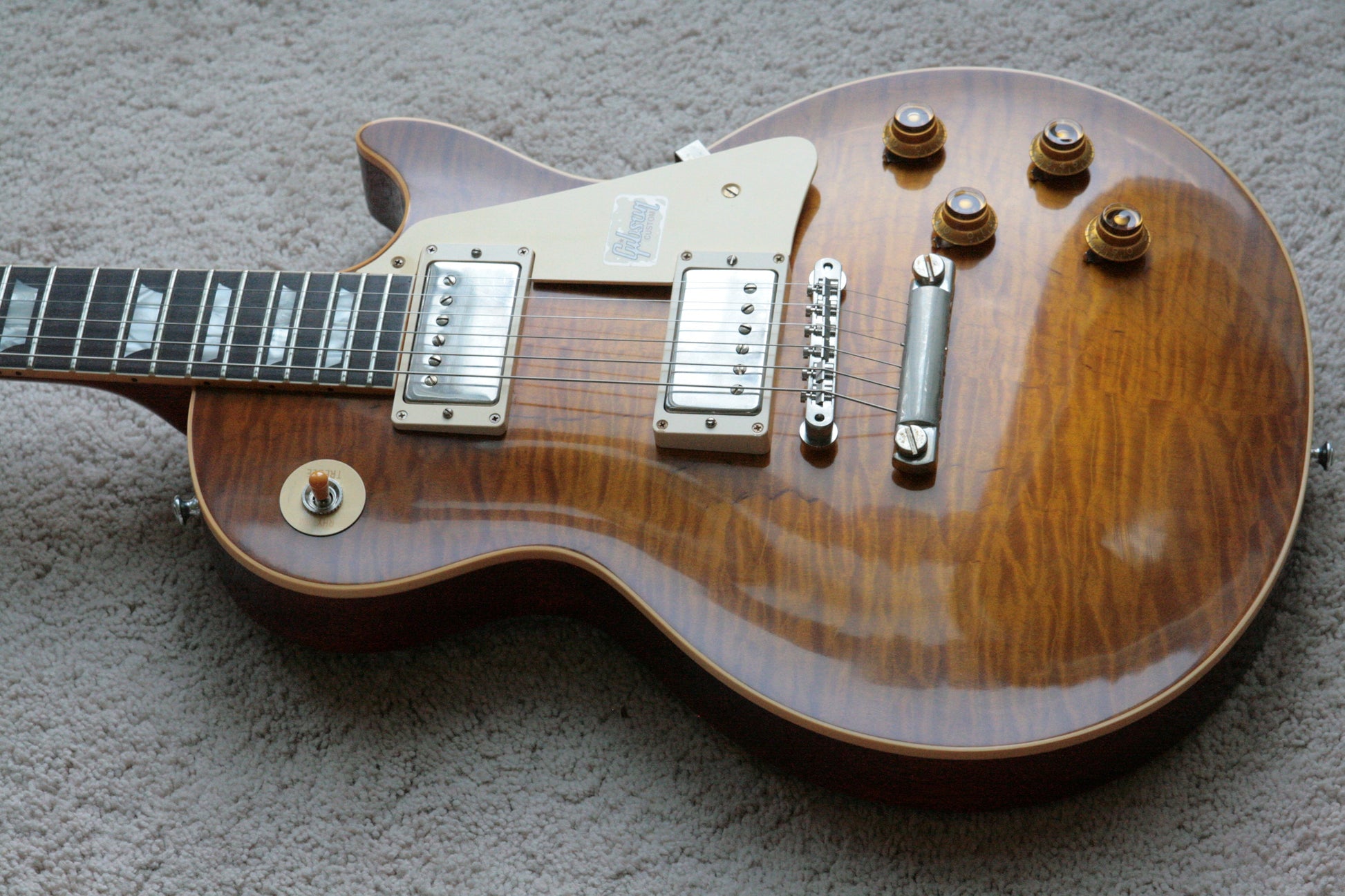 2018 Gibson 1959 Les Paul KILLER TOP Historic Reissue! R9 59 DIRTY GREEN LEMON Custom Shop TH Spec