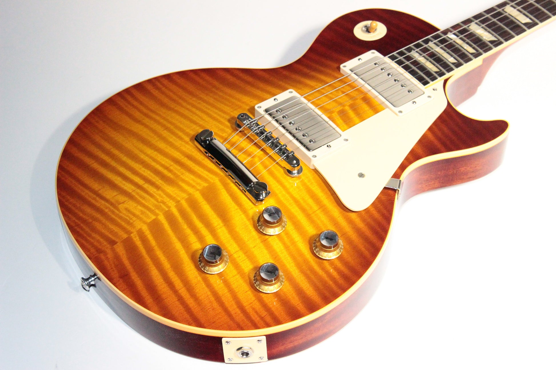 2020 Gibson Custom Shop 1960 Les Paul Standard 60th Anniversary - Iced Tea, R0 '60 Historic Reissue Flametop