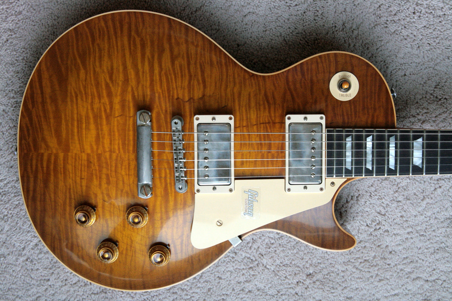 2018 Gibson 1959 Les Paul KILLER TOP Historic Reissue! R9 59 DIRTY GREEN LEMON Custom Shop TH Spec