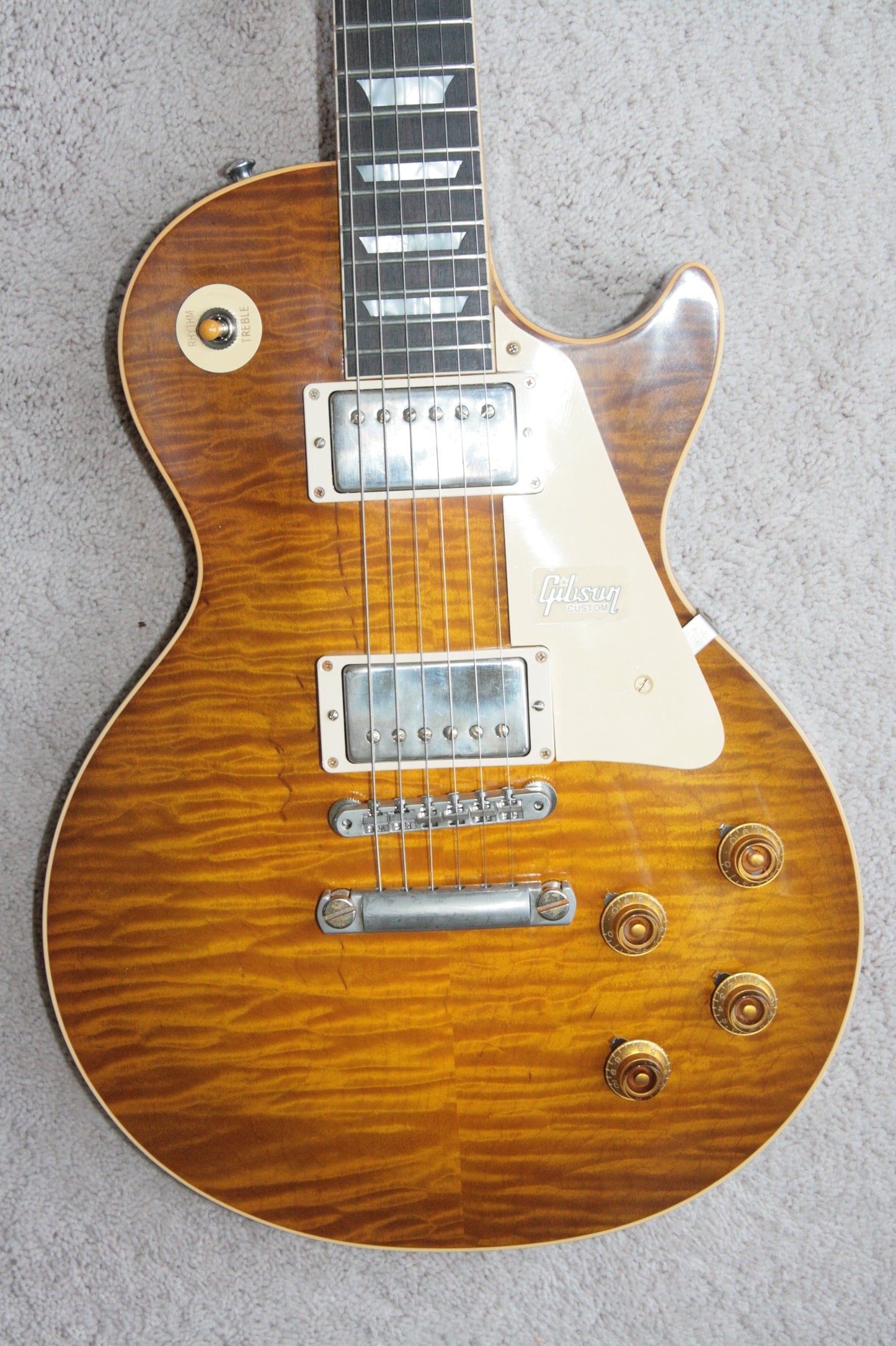 2018 Gibson 1959 Les Paul KILLER TOP Historic Reissue! R9 59 DIRTY GREEN LEMON Custom Shop TH Spec