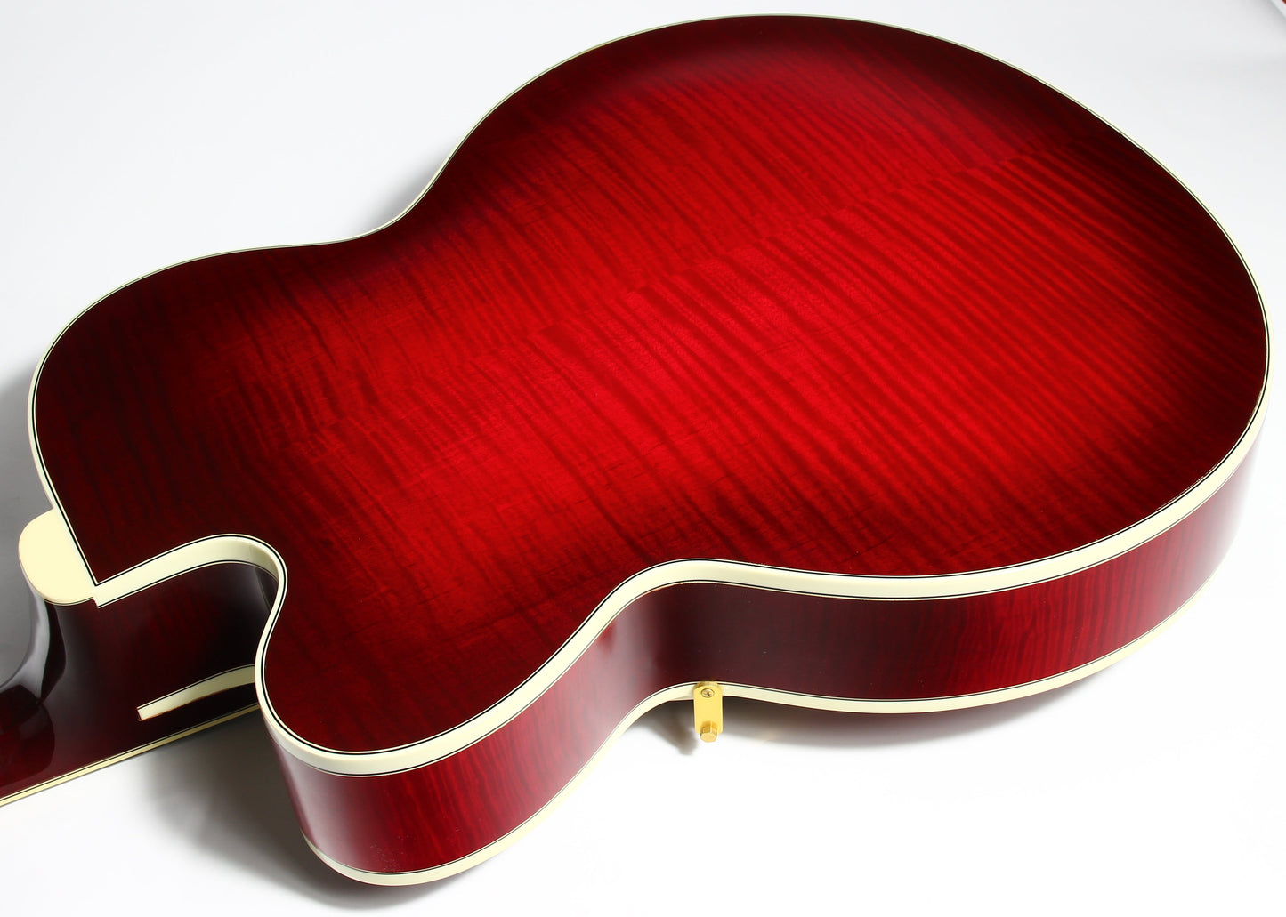2006 Gibson Custom Shop Master Model Le Grand - L-5, Super 400 Specs, Johnny Smith Electric Archtop Guitar James Hutchins, Dark Wine Burst!