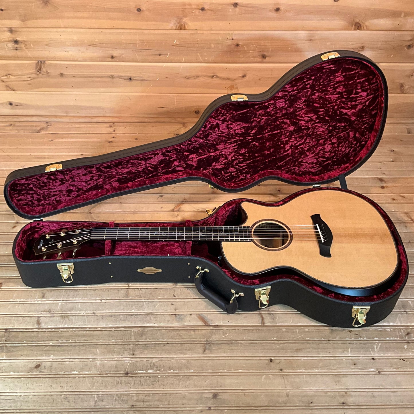 Taylor Builder's Edition K14ce Acoustic Guitar - Natural