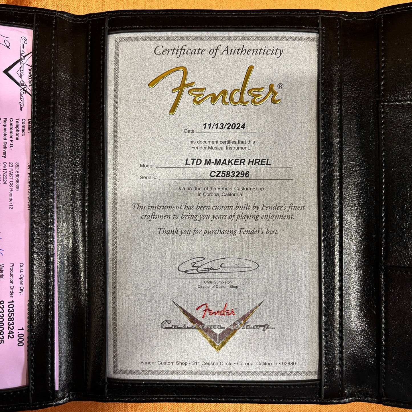 Fender Custom Shop Limited Mischief Maker Heavy Relic - Aged Black over Pink Paisley