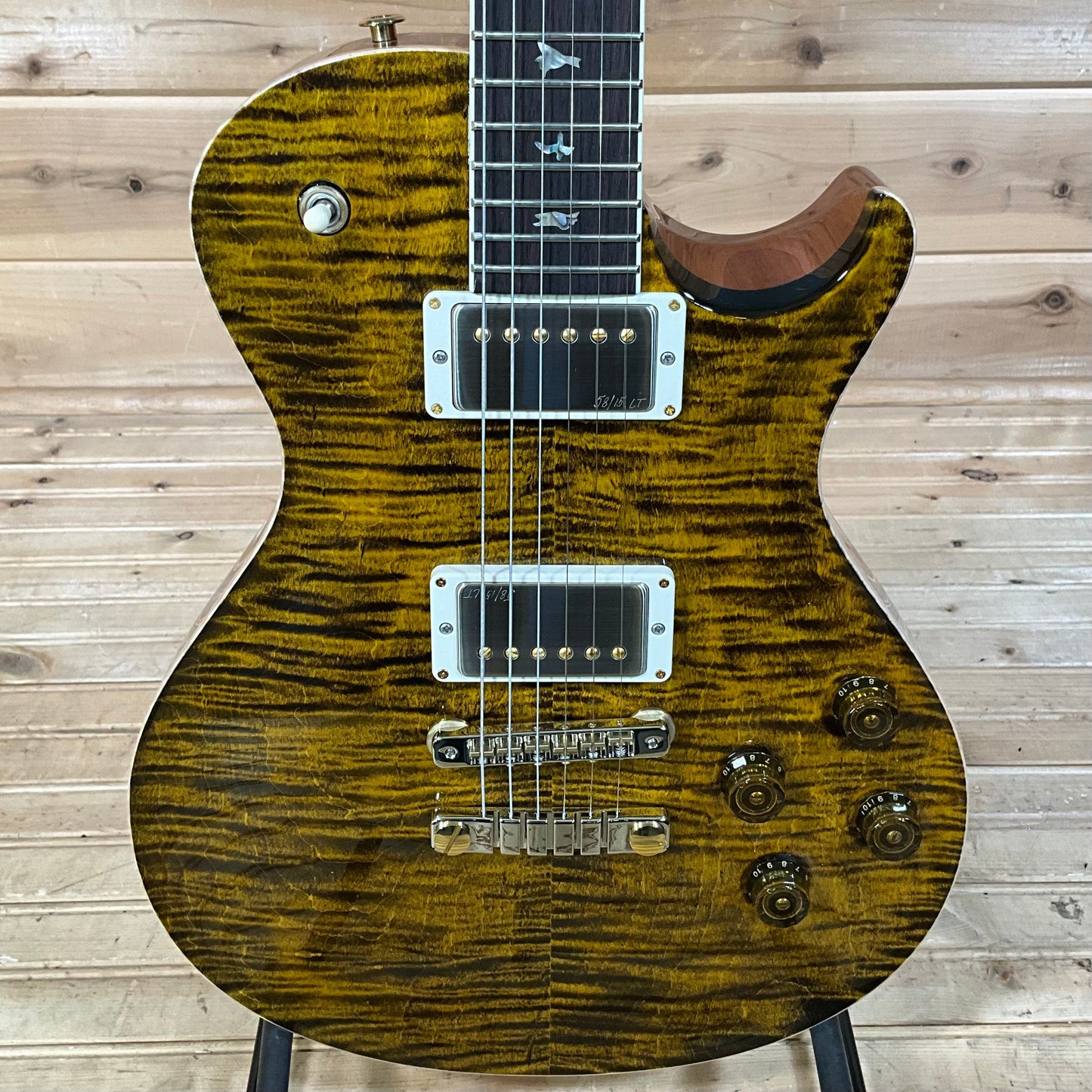 PRS 2024 McCarty 594 Singlecut 10-Top Electric Guitar - Yellow Tiger