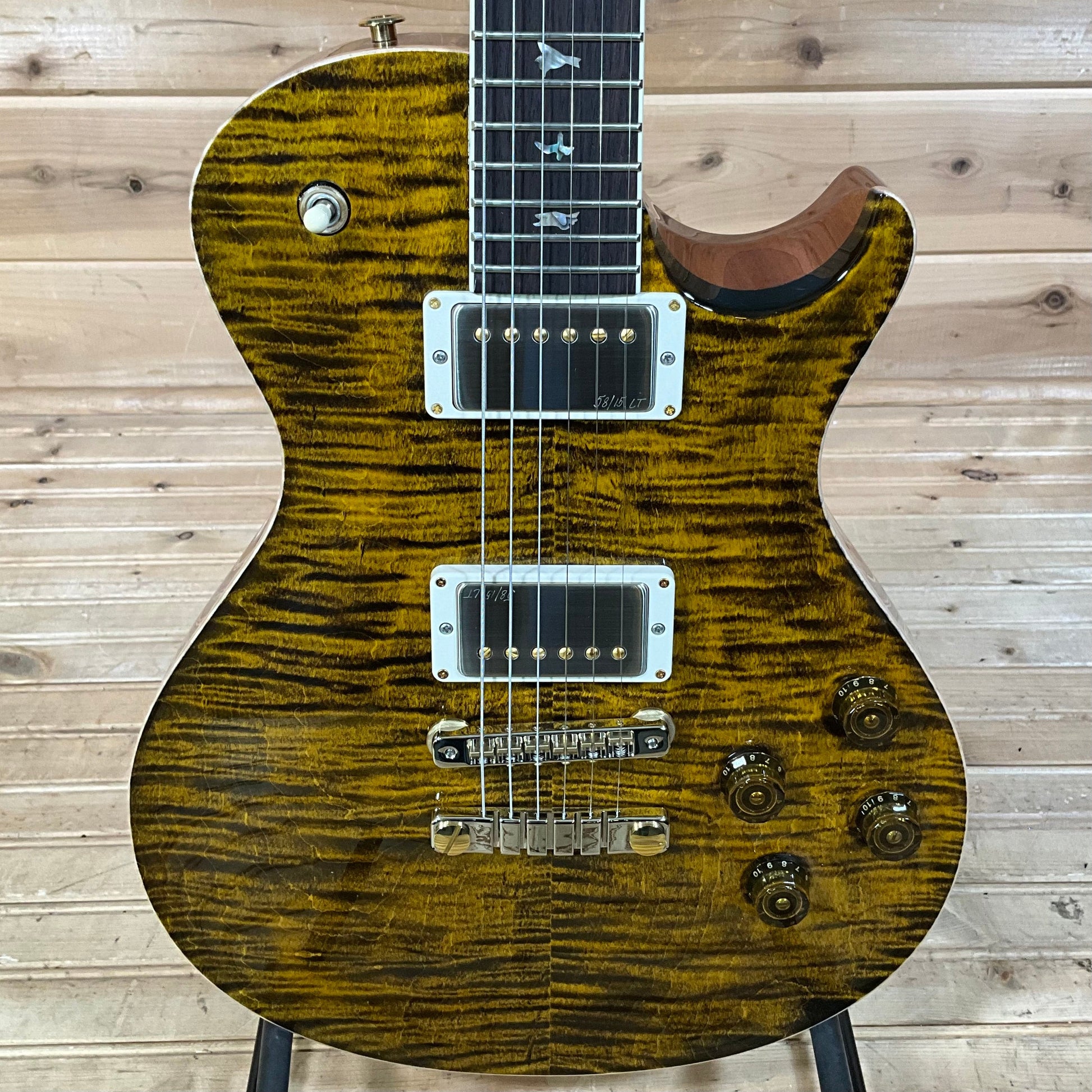 PRS 2024 McCarty 594 Singlecut 10-Top Electric Guitar - Yellow Tiger