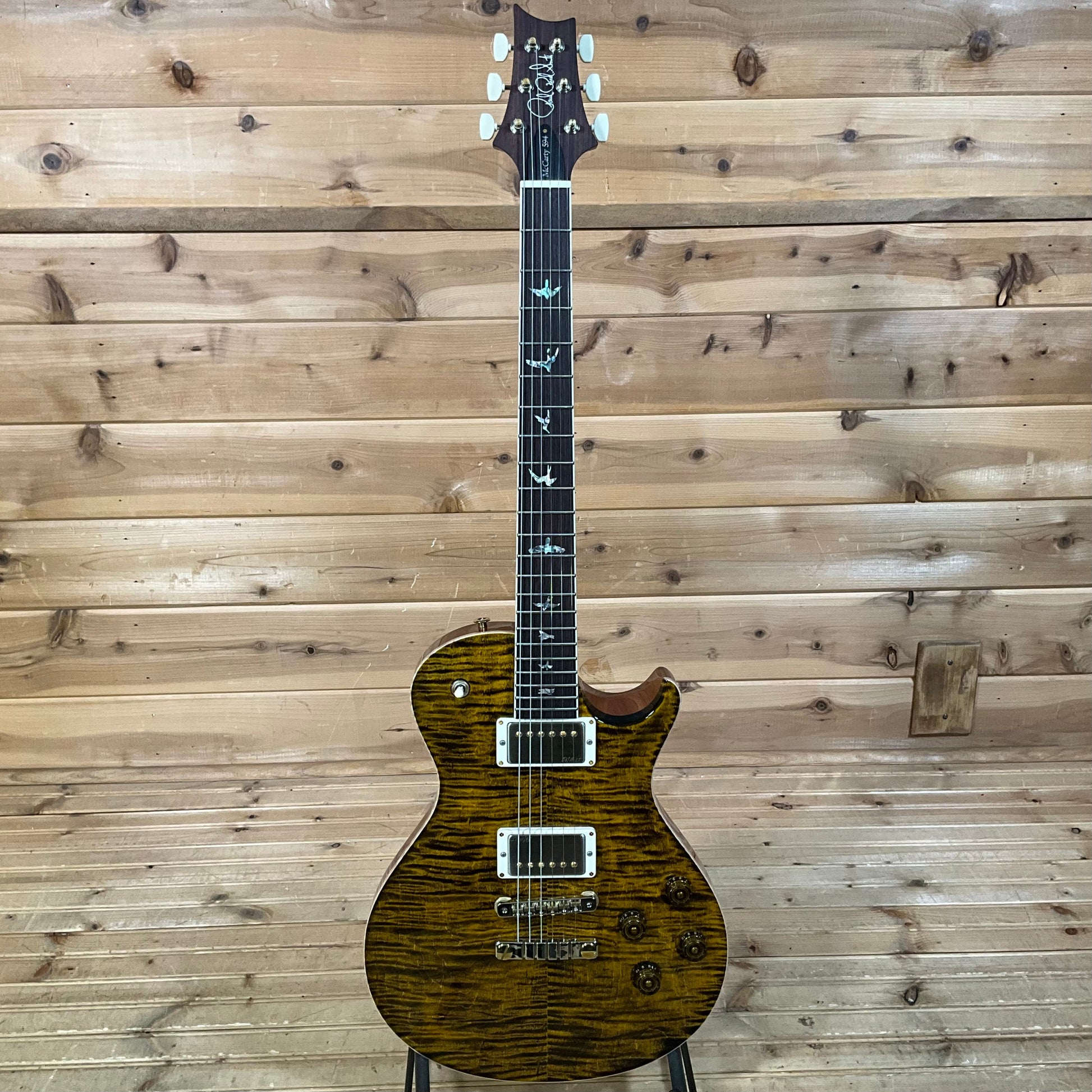 PRS 2024 McCarty 594 Singlecut 10-Top Electric Guitar - Yellow Tiger