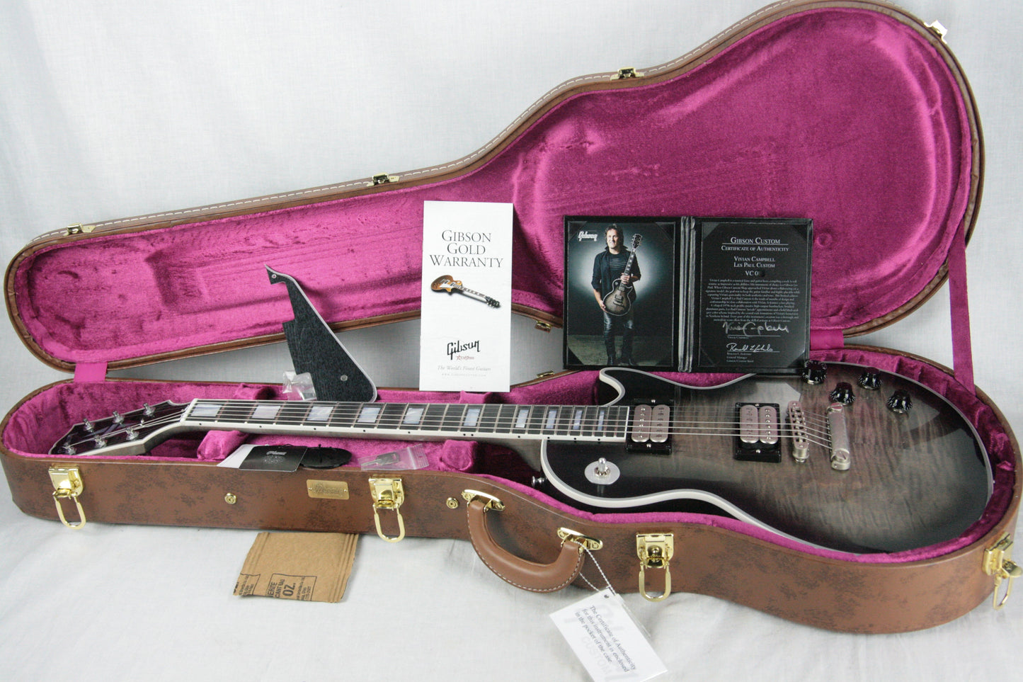 2018 Gibson Custom Shop Vivian Campbell Les Paul Signature Model Limited Run!