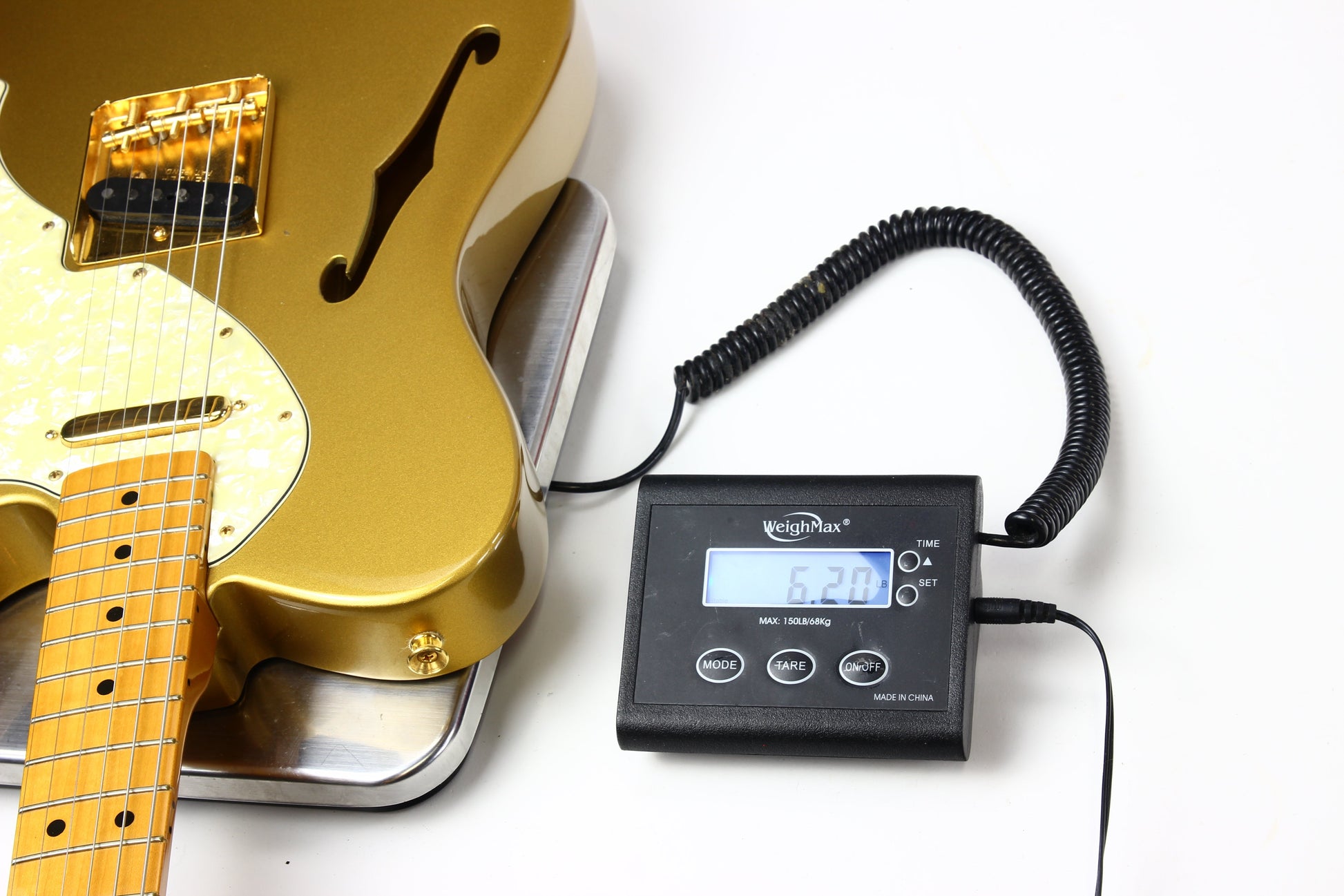 1990 Fender Custom Shop MASTERBUILT 60s Telecaster Thinline FRED STUART All-Gold