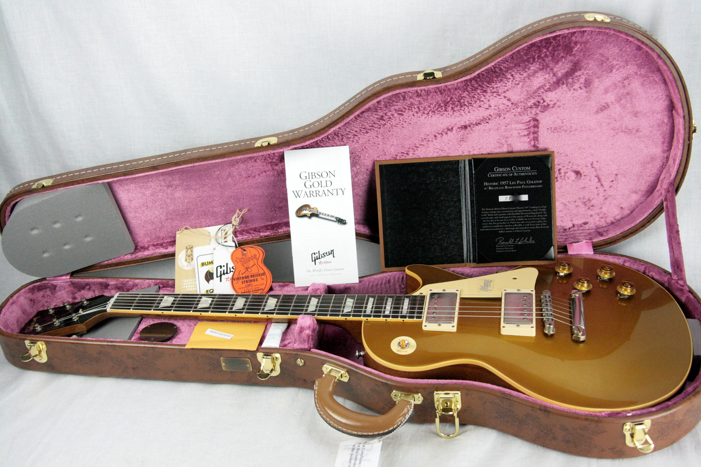 2018 Gibson BRAZILIAN ROSEWOOD 1957 Les Paul Double Goldtop Historic Reissue! 57 Custom Shop TH Specs Limited Edition
