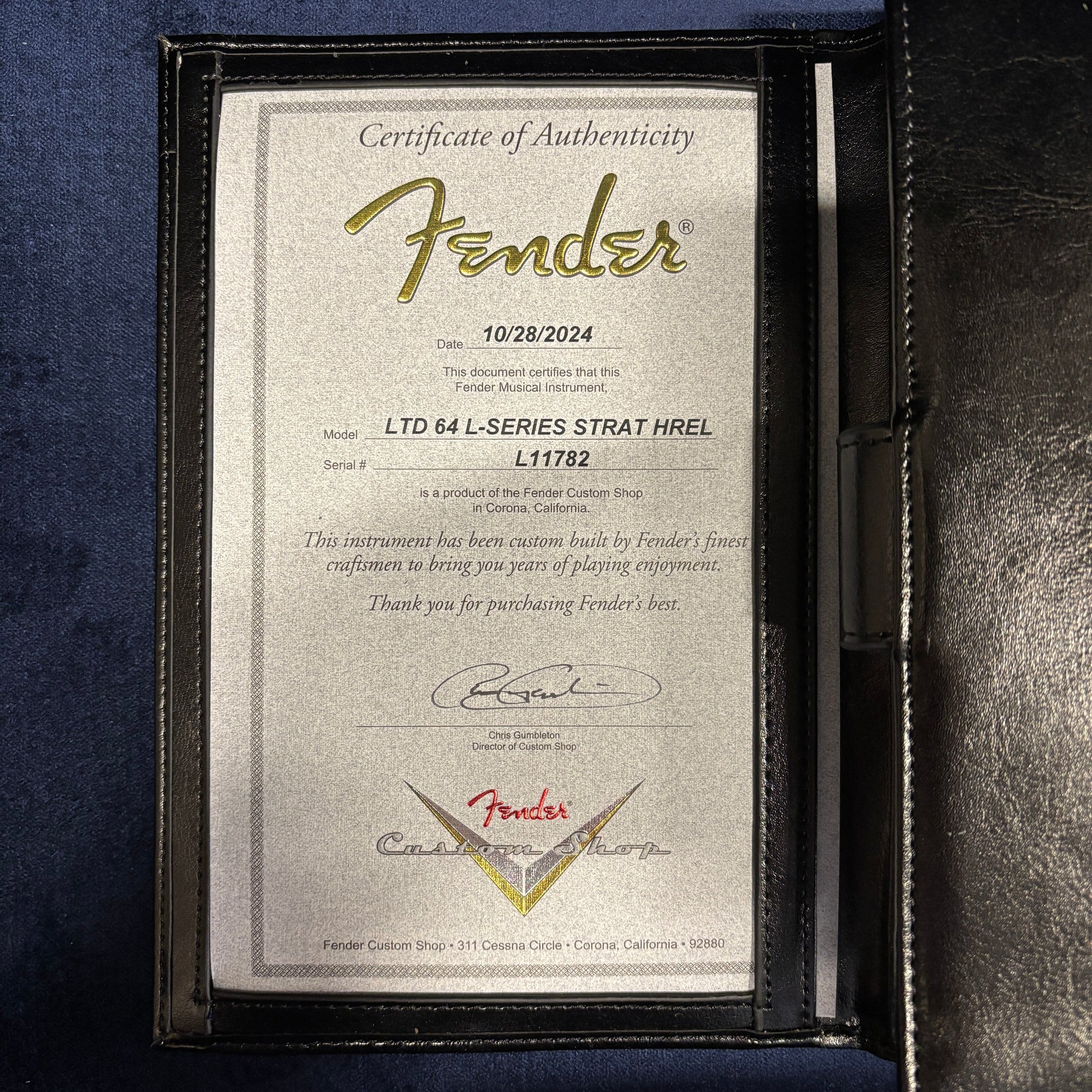 Fender Custom Shop Limited 1964 L-Series Stratocaster Heavy Relic - Aged Daphne Blue