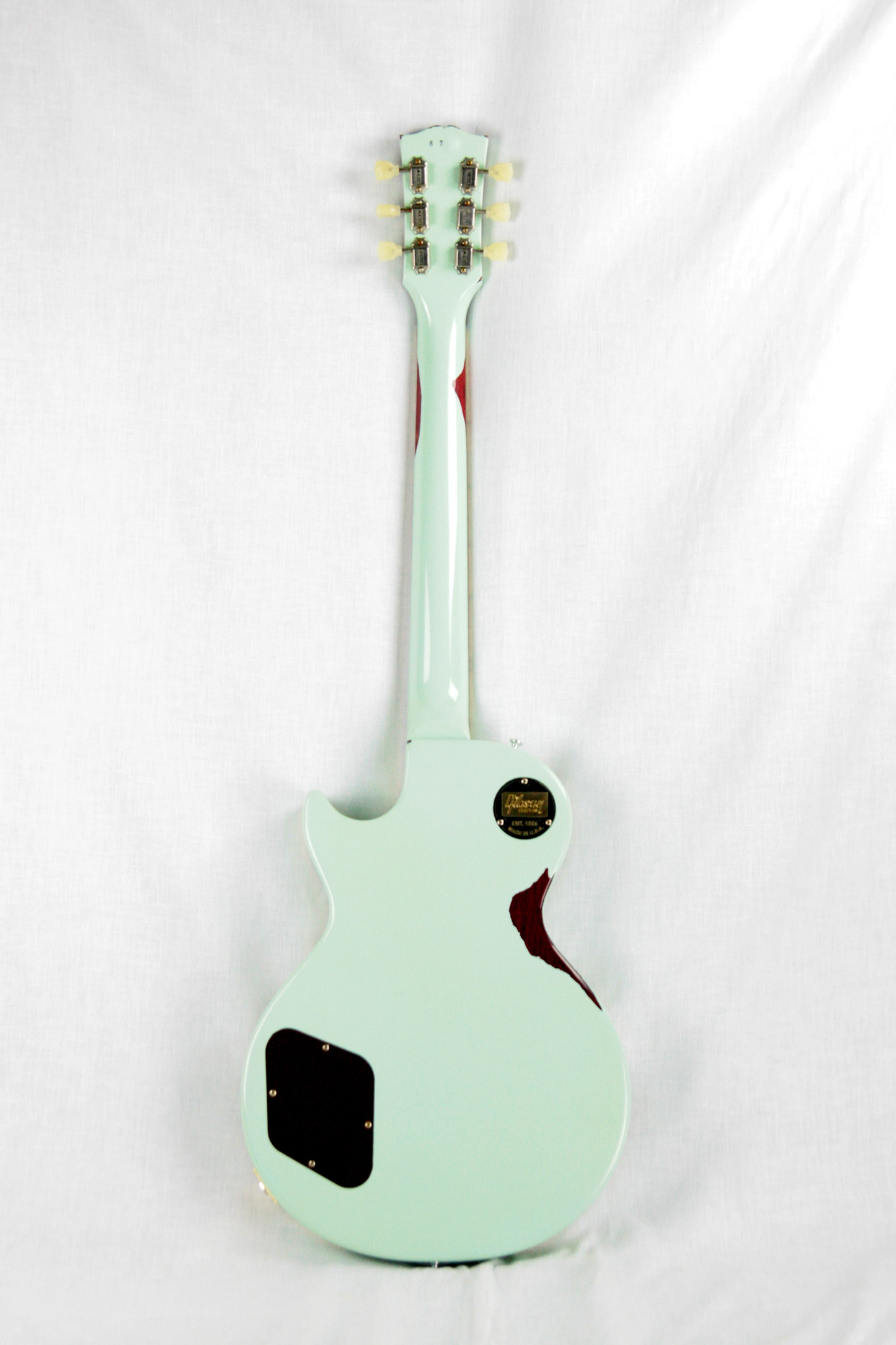 1958 Gibson Custom Shop AGED 58 Les Paul Reissue Kerry Green Over Dark Burst R8 Painted Over