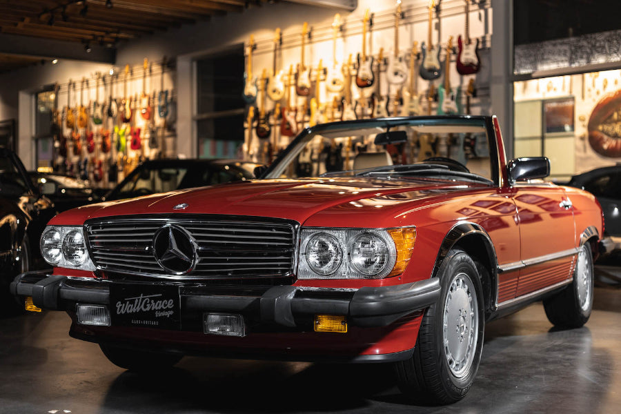 1989 Mercedes-Benz 560 SL Signal Red | SOLD