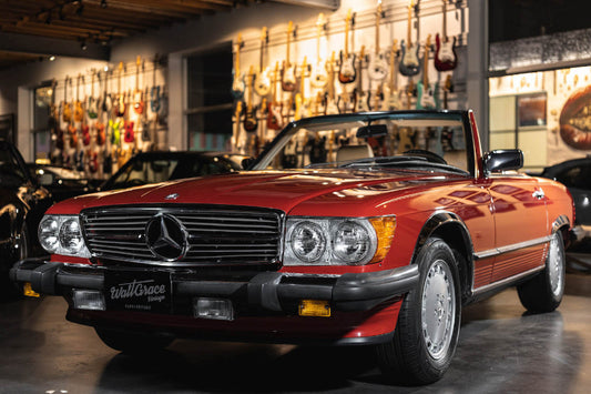 1989 Mercedes-Benz 560 SL Signal Red | SOLD