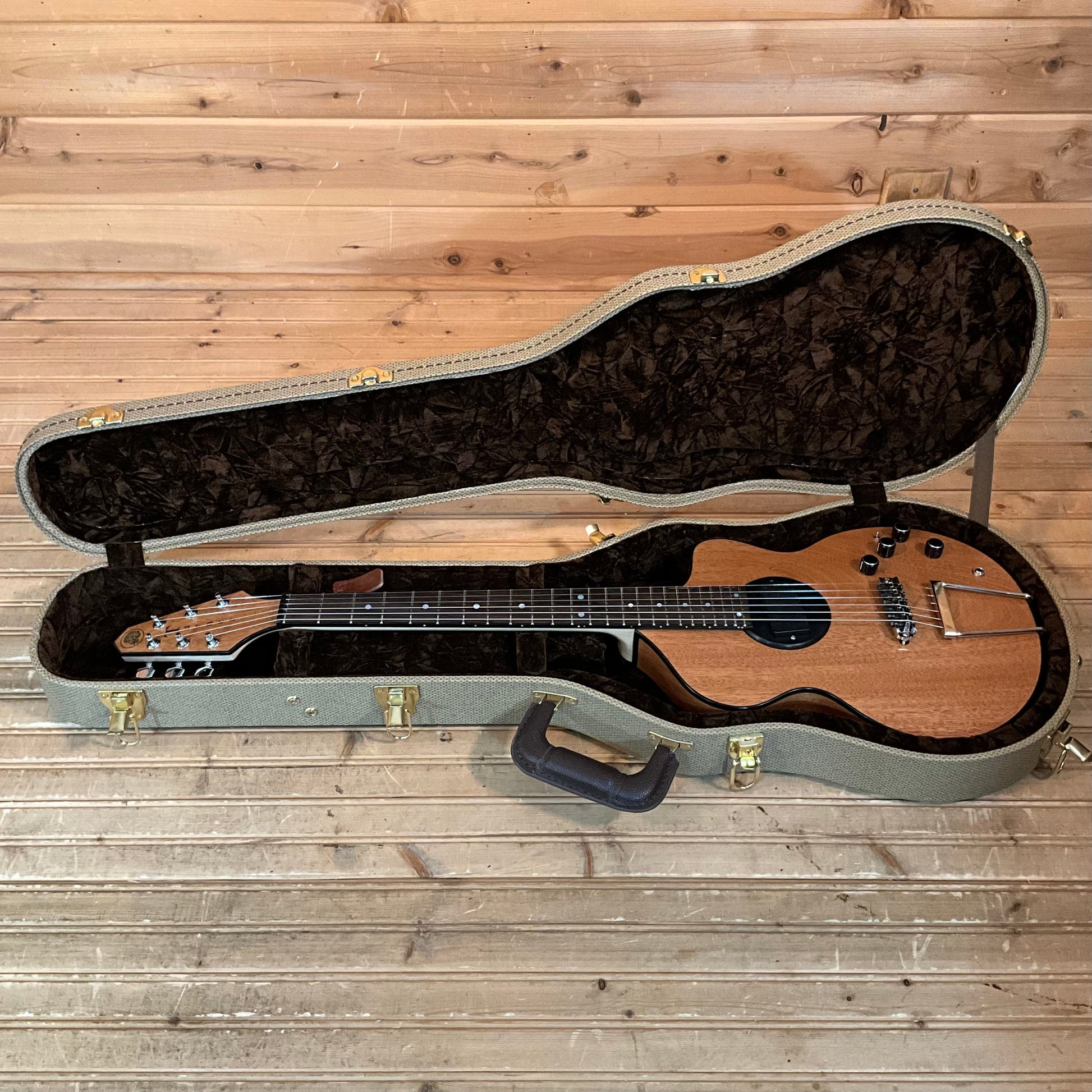 Rick Turner Model 1 Vintage Reissue Electric Guitar - Natural