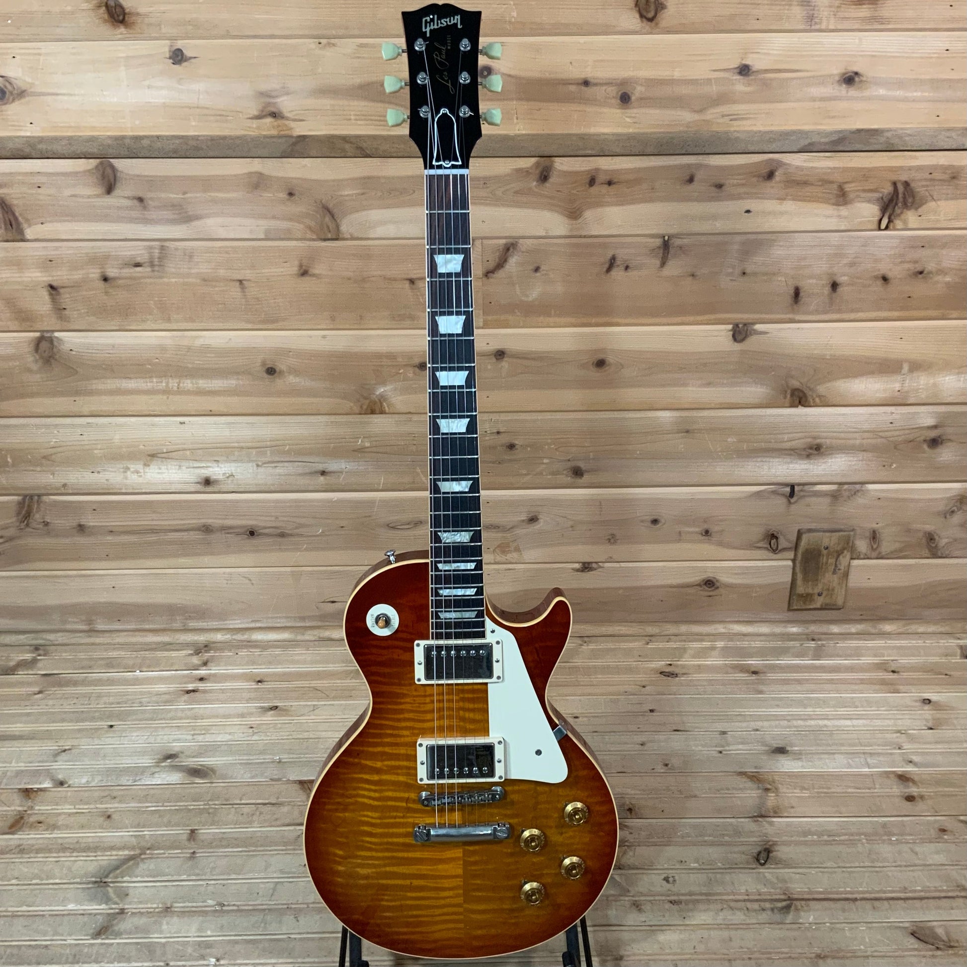 Gibson Custom Shop 2010 50th Anniversary 1960 Les Paul Standard Reissue V2 Gold Book Electric Guitar USED - Cherry Sunburst