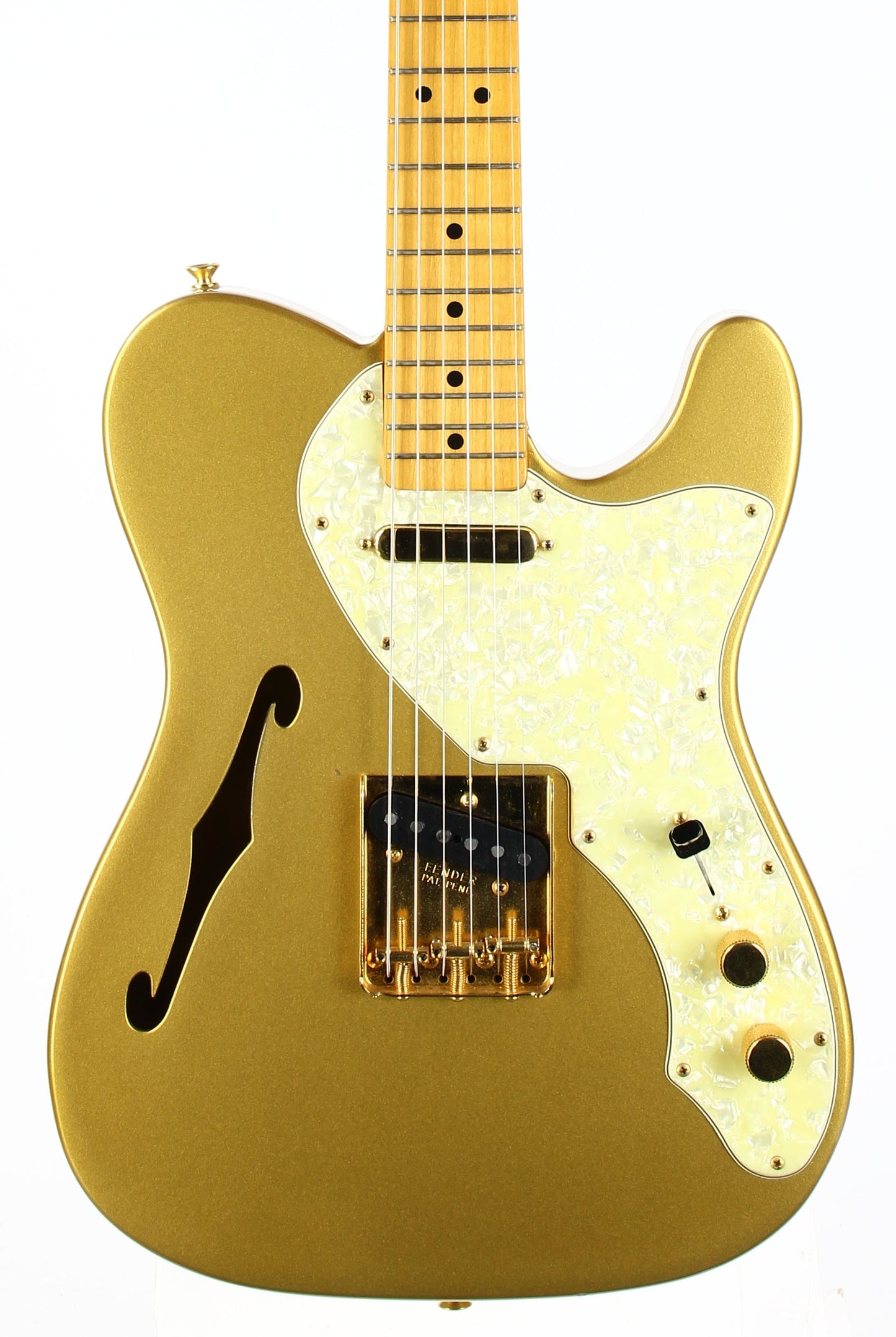 1990 Fender Custom Shop MASTERBUILT 60s Telecaster Thinline FRED STUART All-Gold