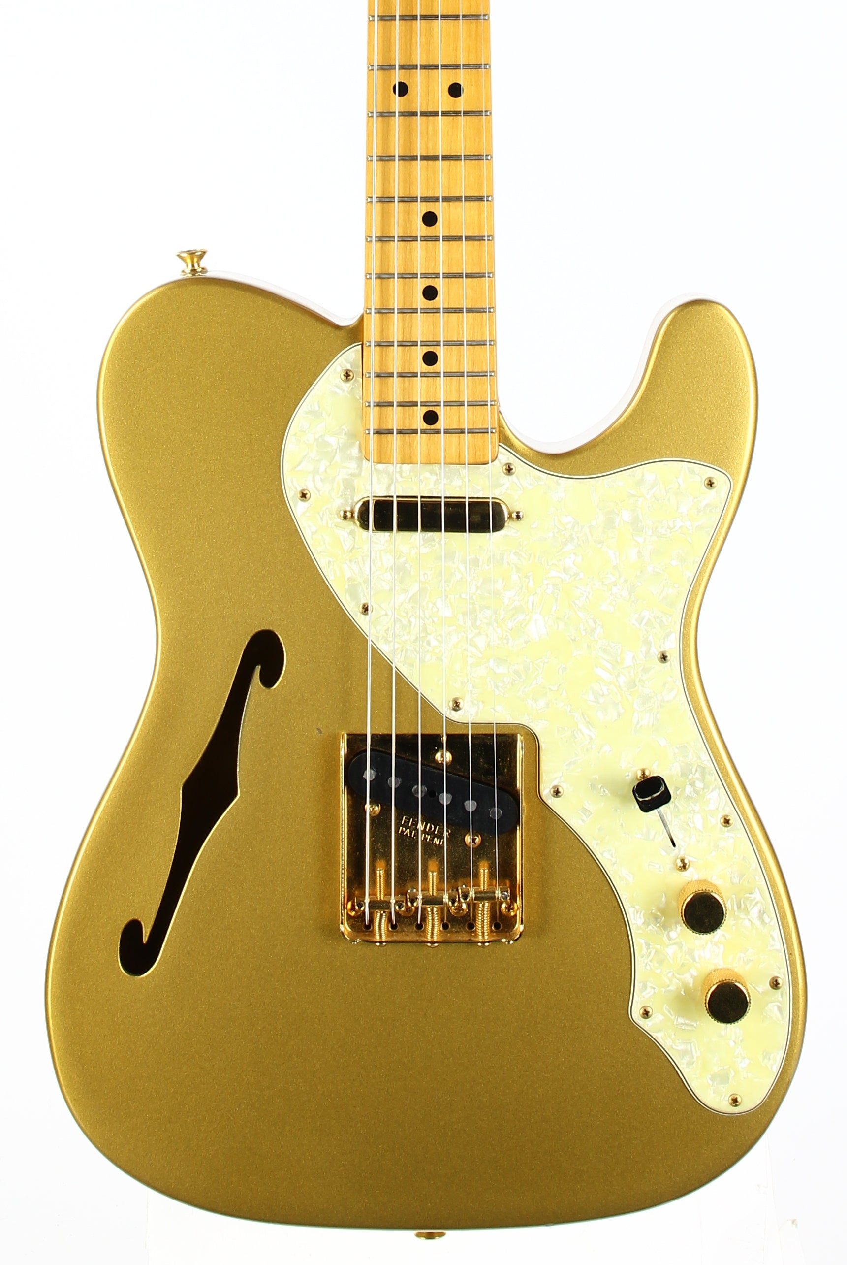 1990 Fender Custom Shop MASTERBUILT 60s Telecaster Thinline FRED STUART All-Gold