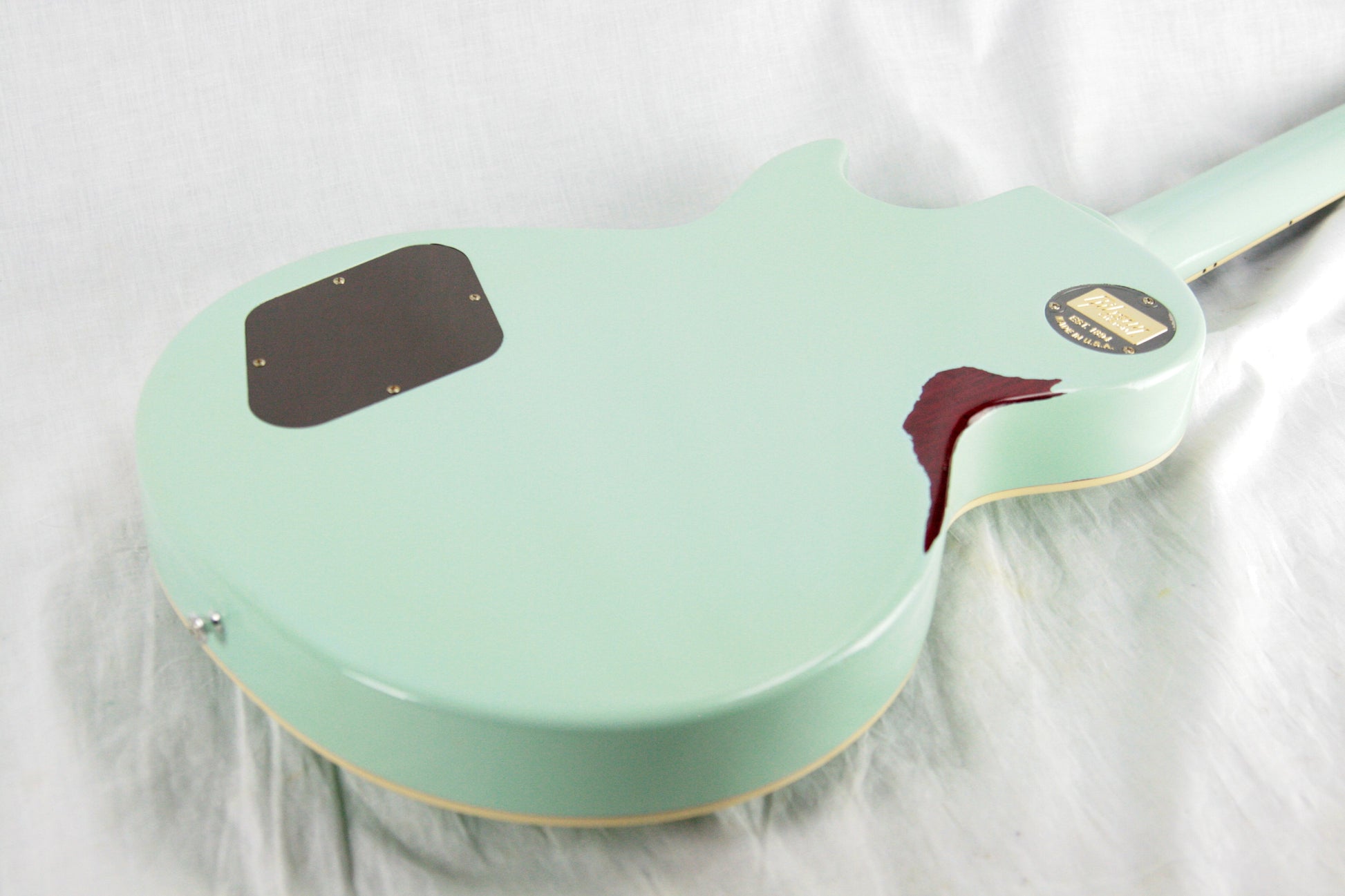 1958 Gibson Custom Shop AGED 58 Les Paul Reissue Kerry Green Over Dark Burst R8 Painted Over