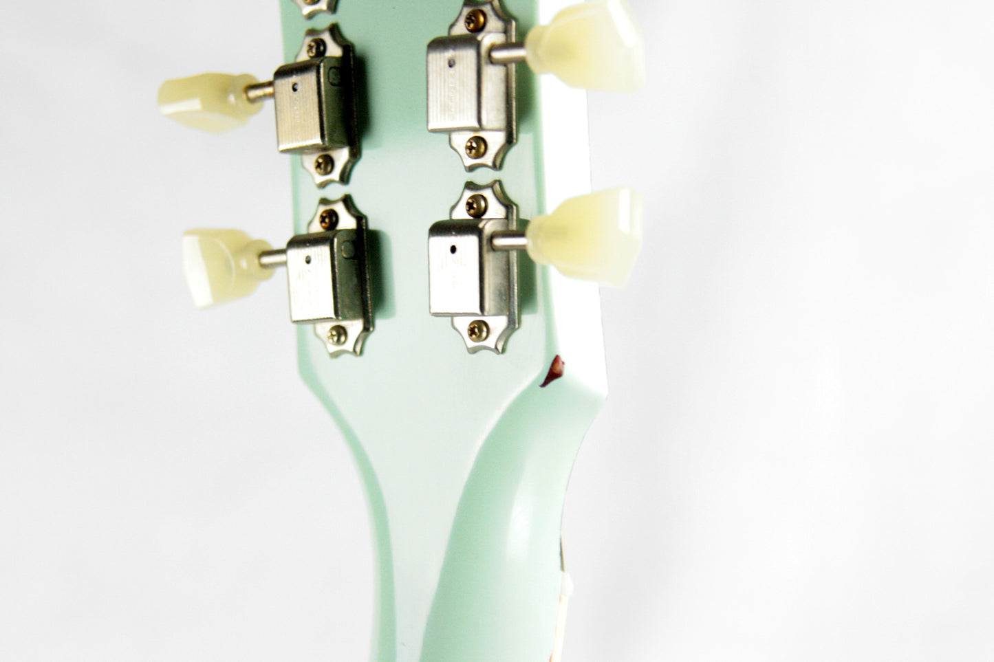 1958 Gibson Custom Shop AGED 58 Les Paul Reissue Kerry Green Over Dark Burst R8 Painted Over