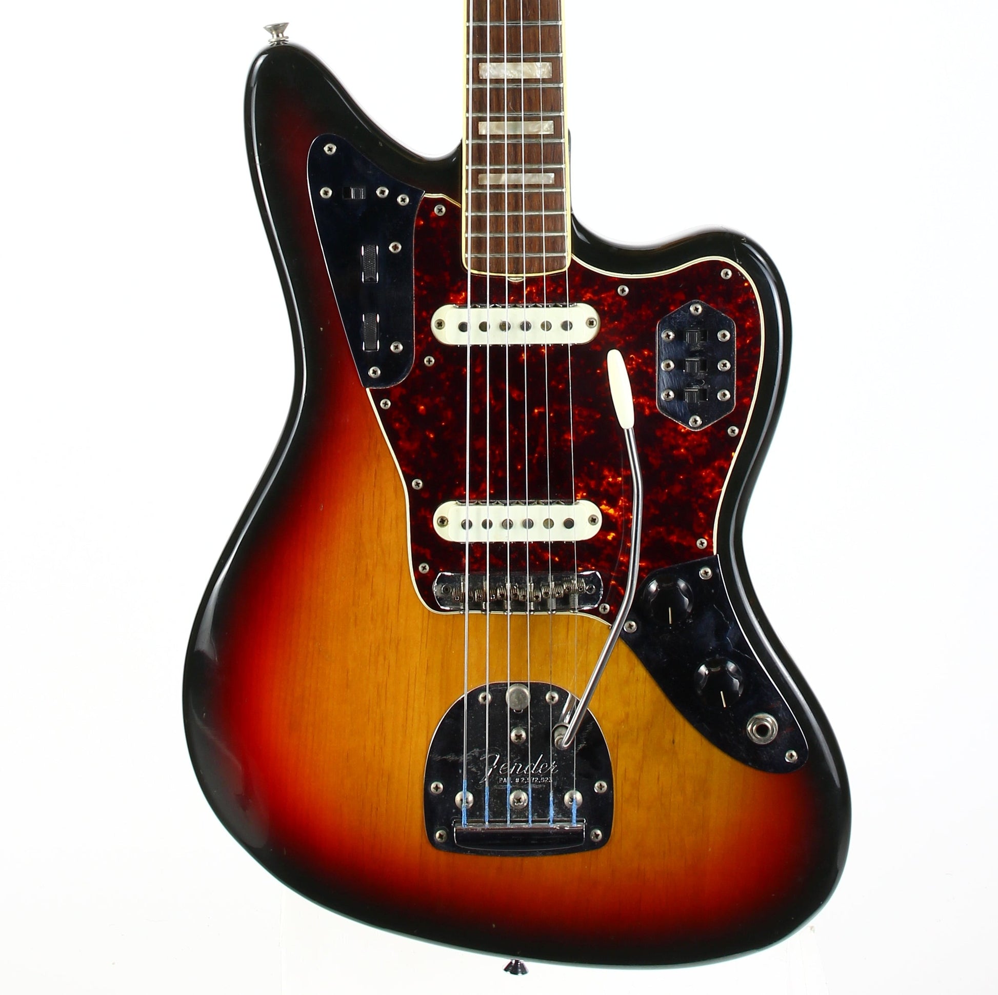 1972 Fender Jaguar Sunburst Vintage Guitar | 100% Original, Offset, Chunky Neck!