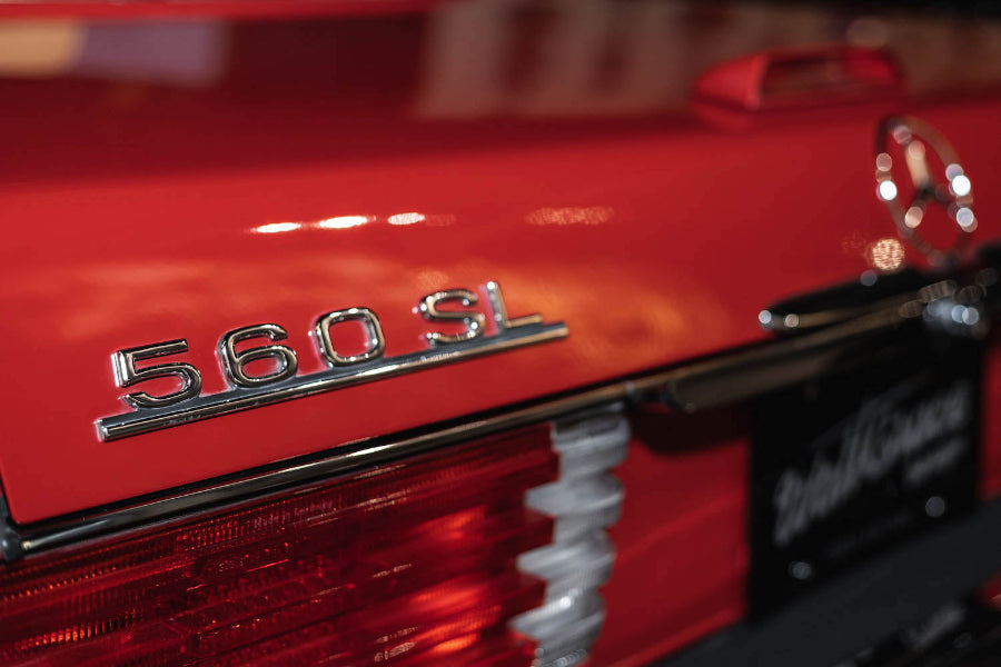 1989 Mercedes-Benz 560 SL Signal Red | SOLD