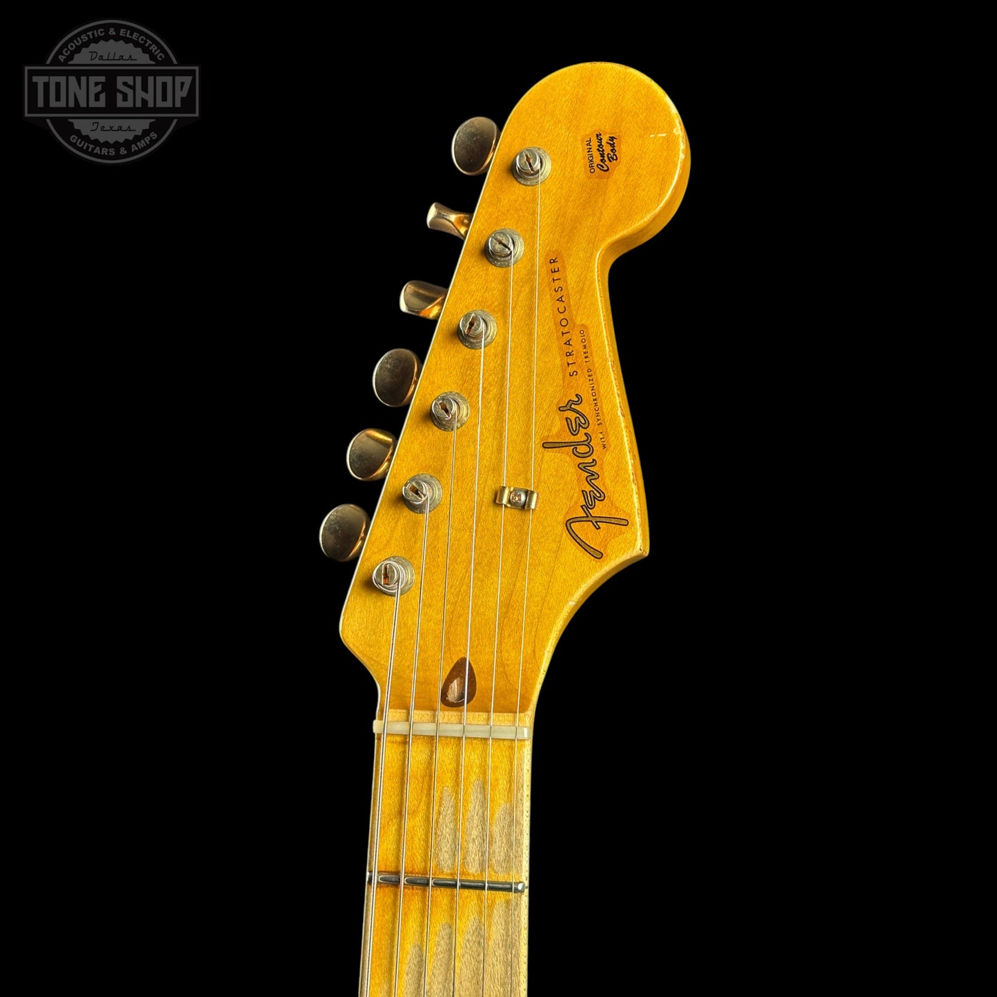 Used 2014 Fender Custom Shop Master Design 50's Strat Relic Sage Green Metallic Relic w/Case TSU24140