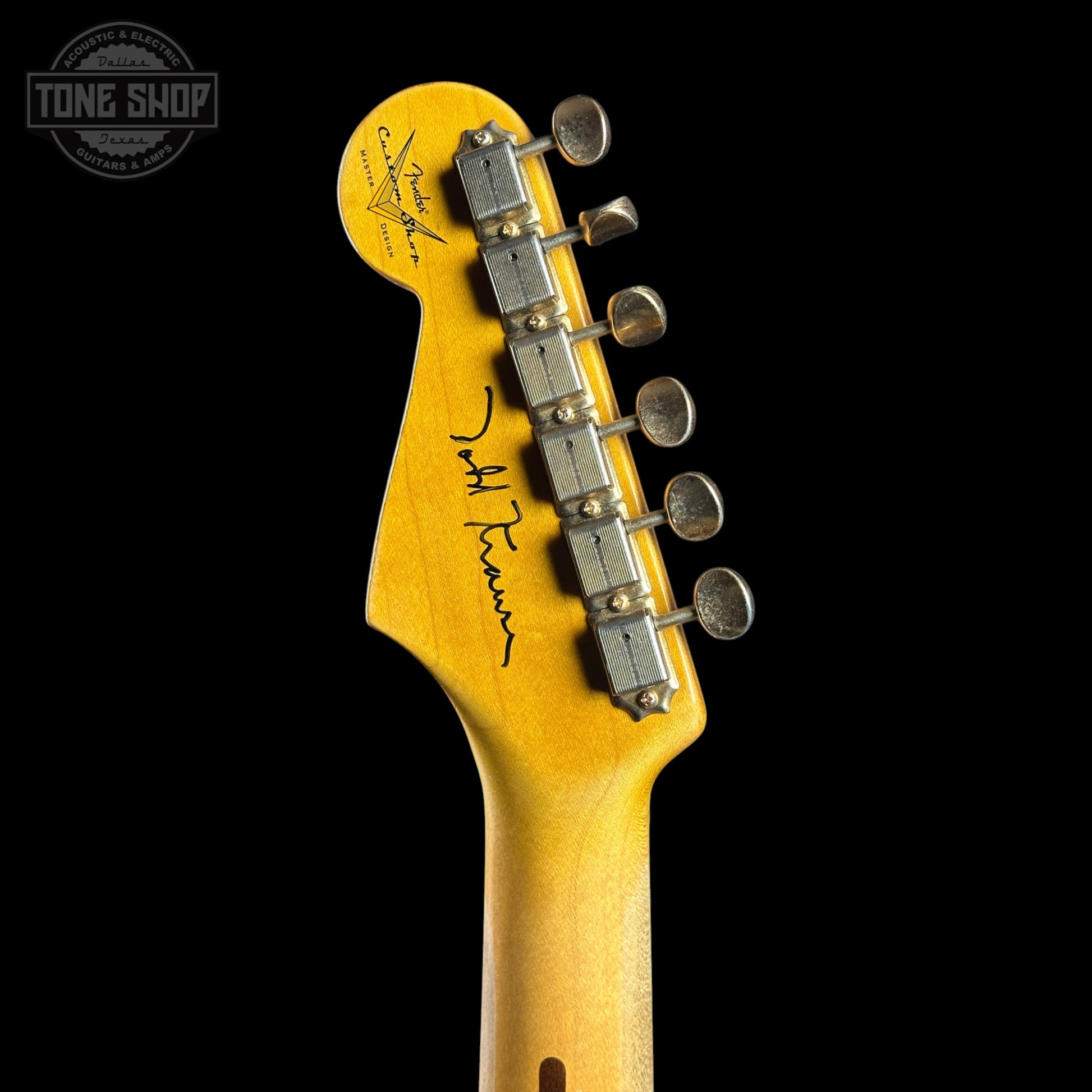 Used 2014 Fender Custom Shop Master Design 50's Strat Relic Sage Green Metallic Relic w/Case TSU24140