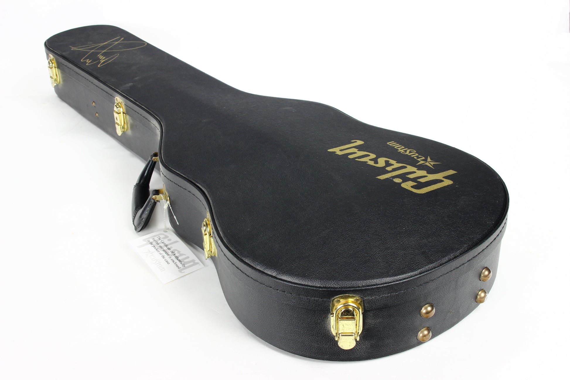2008 Gibson Custom Shop Jimmy Page Les Paul Custom Black Beauty 1960 Signature Model w Bigsby VOS