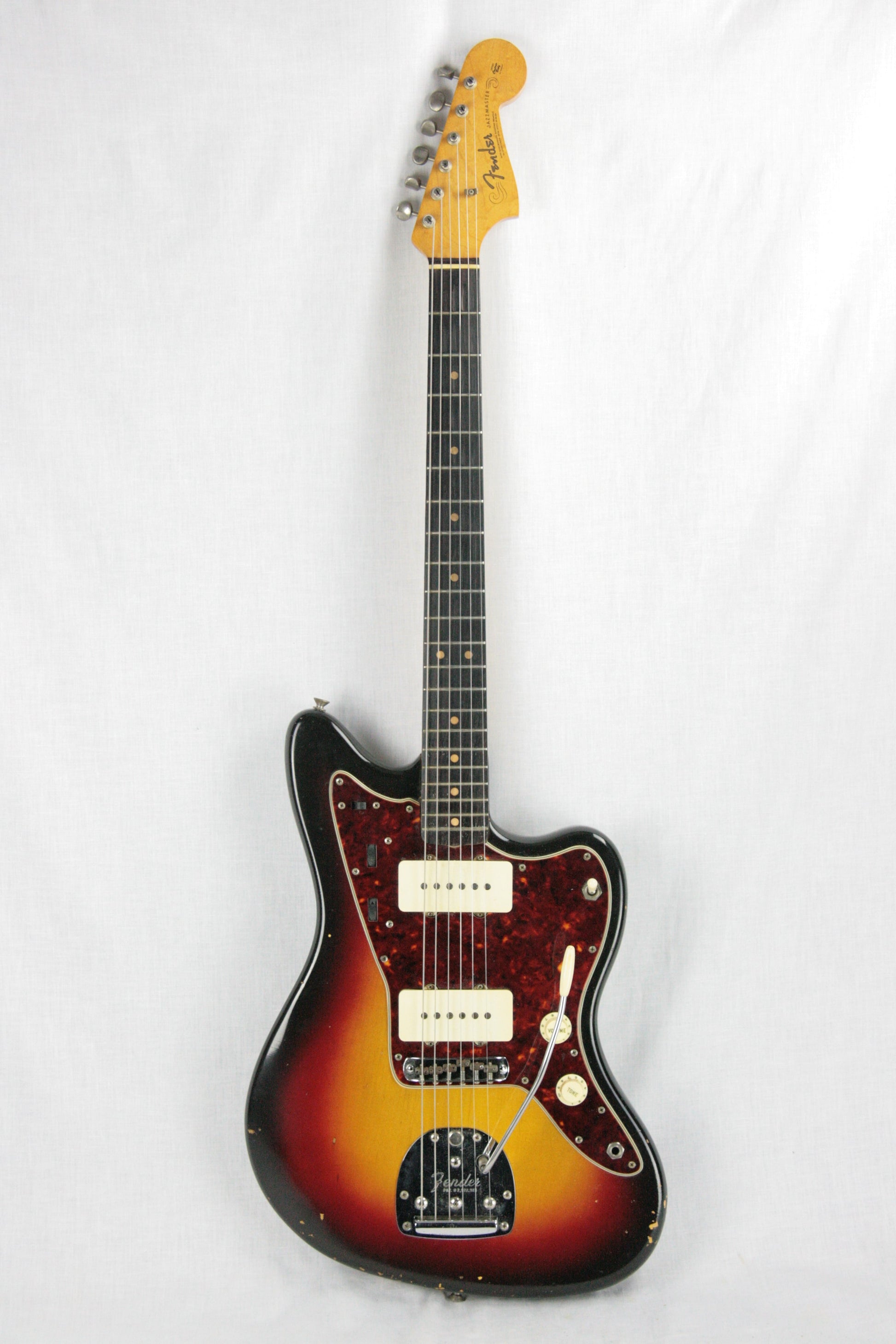 1963 Fender Jazzmaster Sunburst w/ Original White Tolex Case! Pre-CBS! stratocaster telecaster
