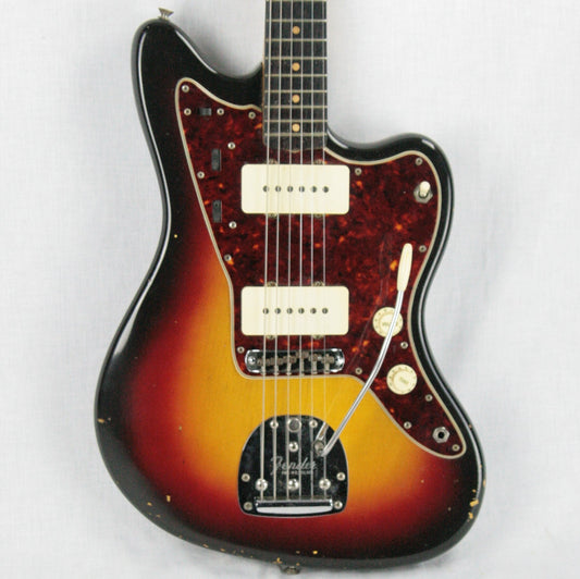 1963 Fender Jazzmaster Sunburst w/ Original White Tolex Case! Pre-CBS! stratocaster telecaster