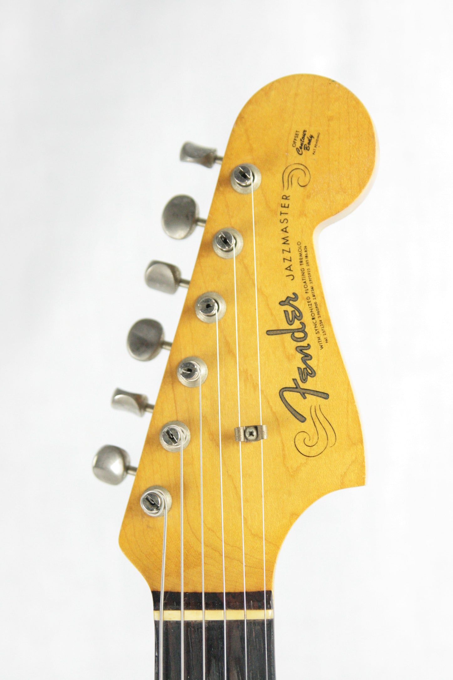 1963 Fender Jazzmaster Sunburst w/ Original White Tolex Case! Pre-CBS! stratocaster telecaster