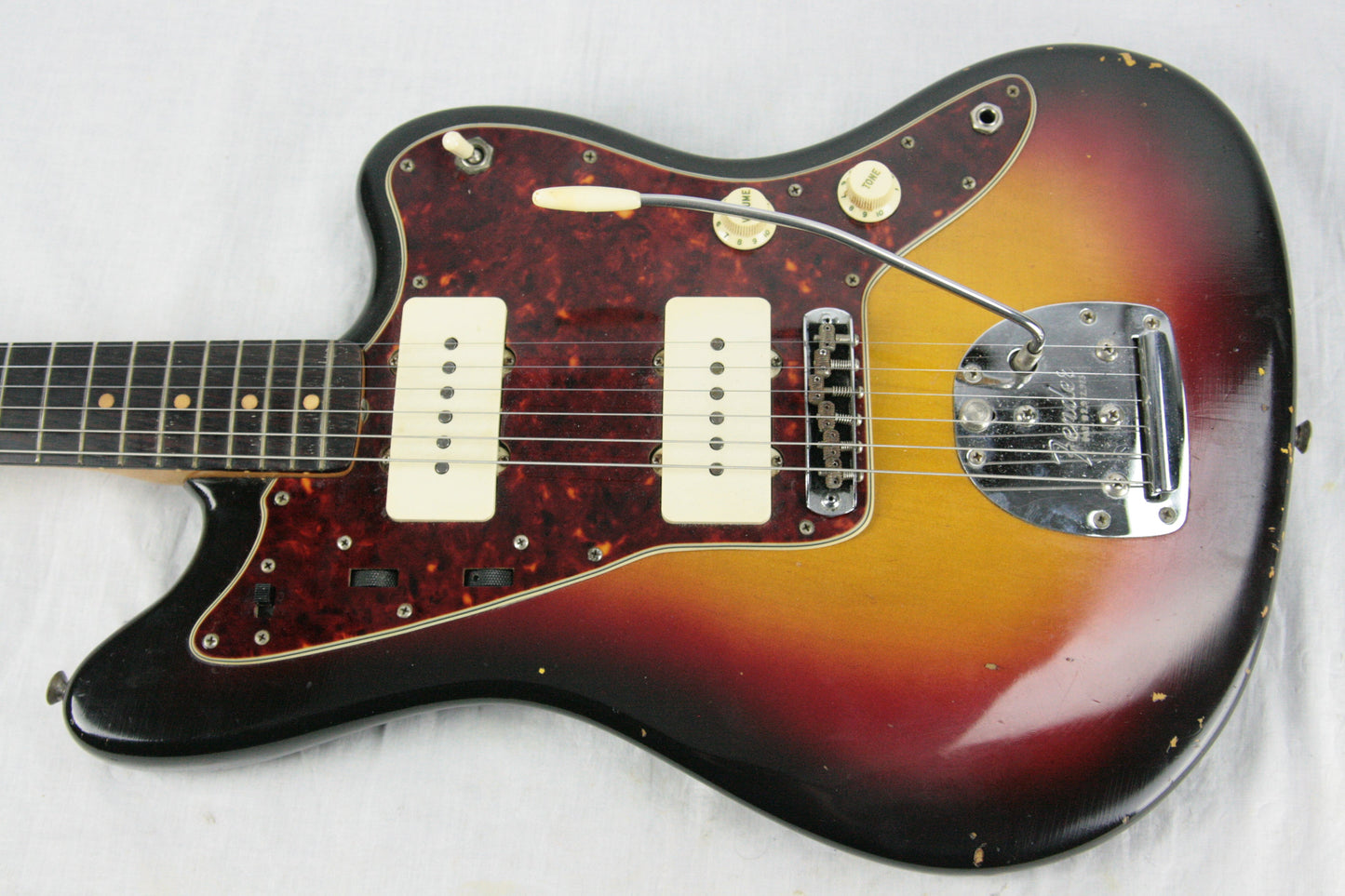 1963 Fender Jazzmaster Sunburst w/ Original White Tolex Case! Pre-CBS! stratocaster telecaster