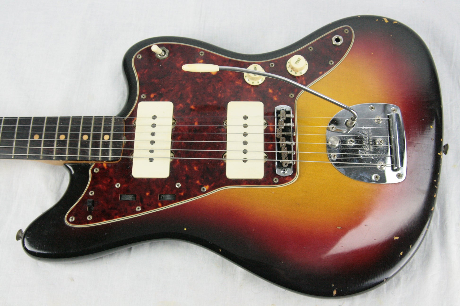 1963 Fender Jazzmaster Sunburst w/ Original White Tolex Case! Pre-CBS! stratocaster telecaster