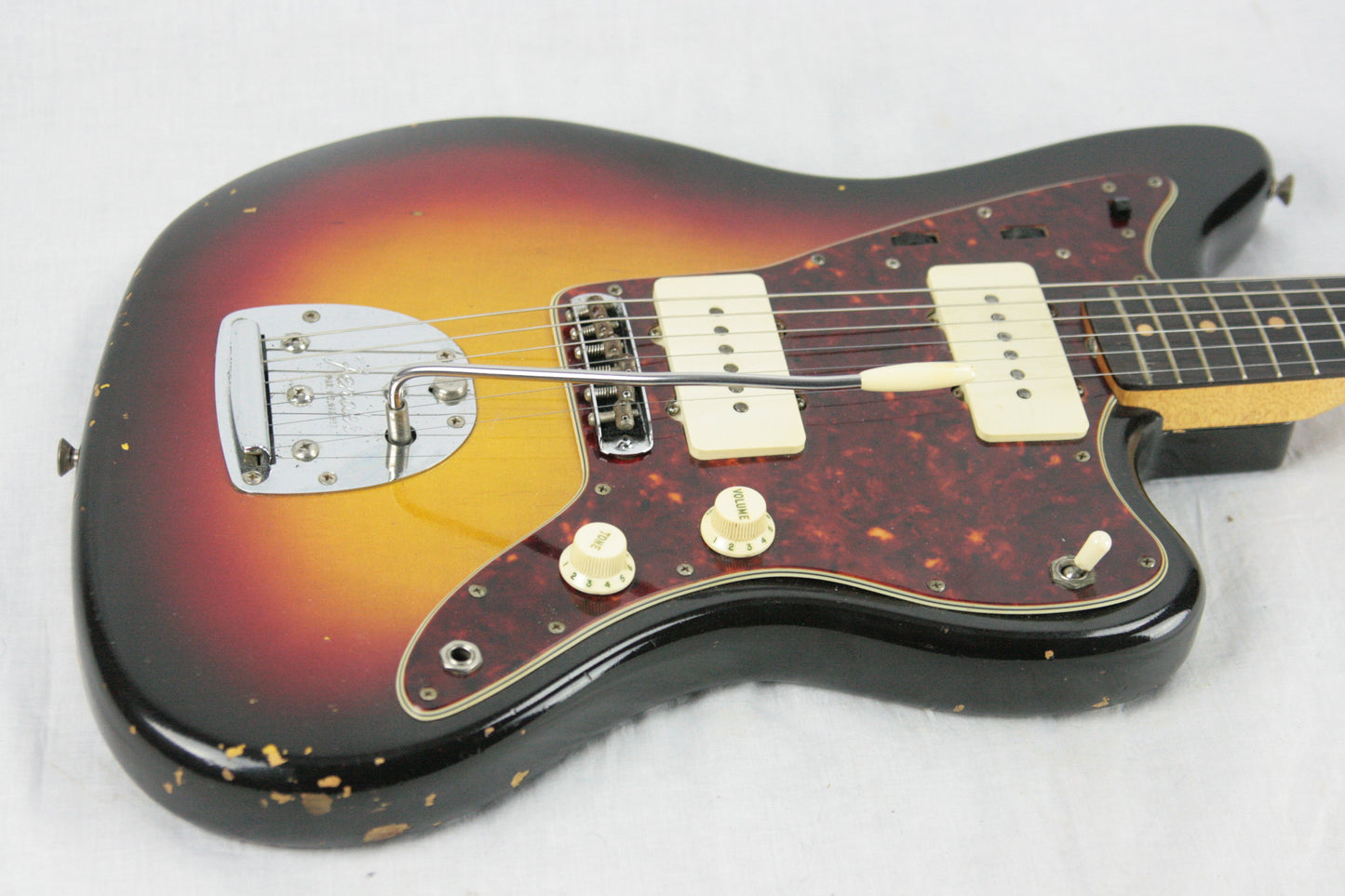 1963 Fender Jazzmaster Sunburst w/ Original White Tolex Case! Pre-CBS! stratocaster telecaster