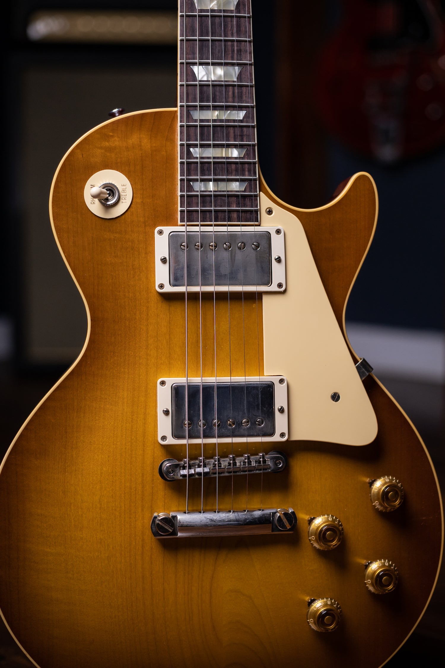Gibson Custom Shop 1958 Les Paul Standard Reissue VOS Electric Guitar - Lemon Burst