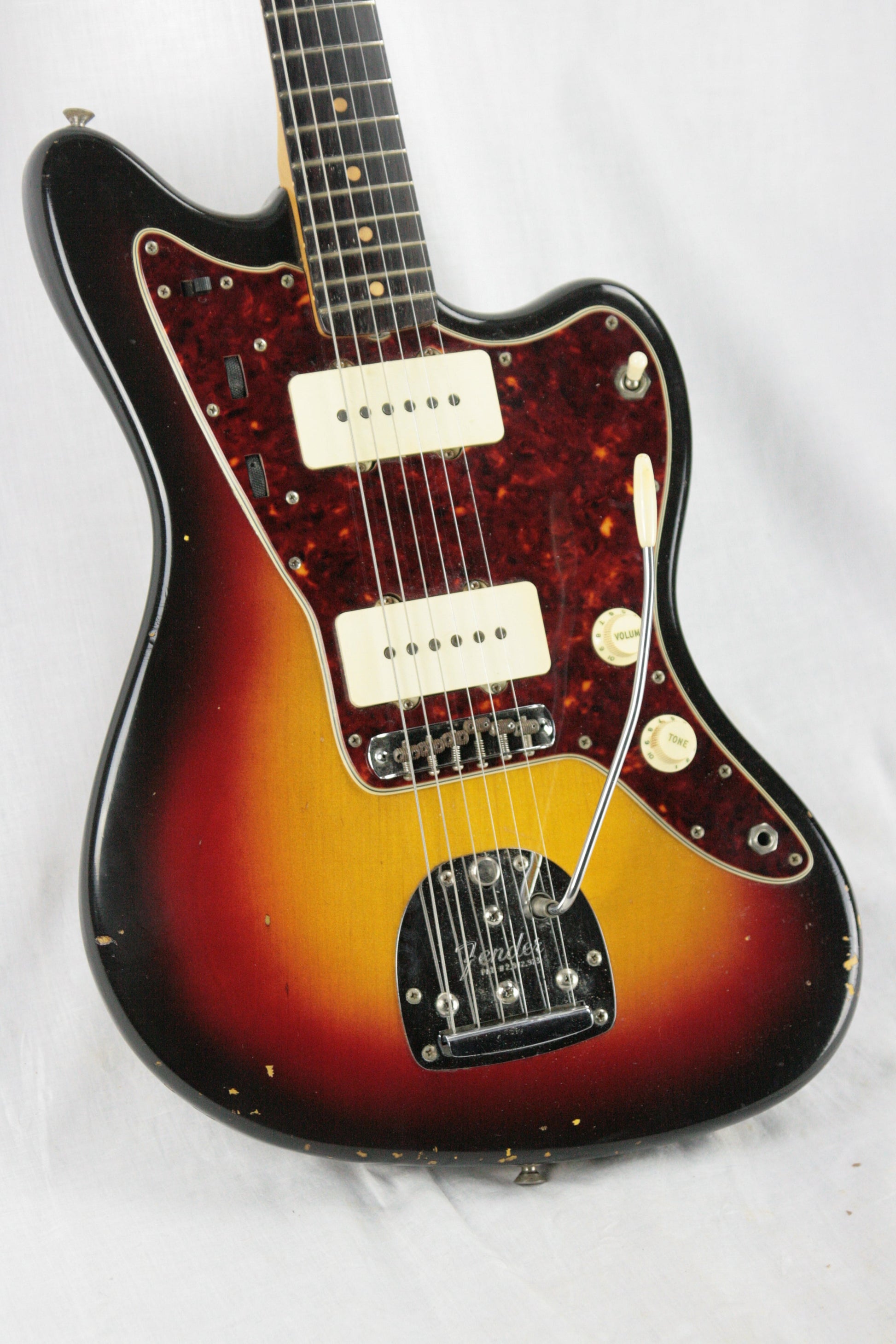 1963 Fender Jazzmaster Sunburst w/ Original White Tolex Case! Pre-CBS! stratocaster telecaster