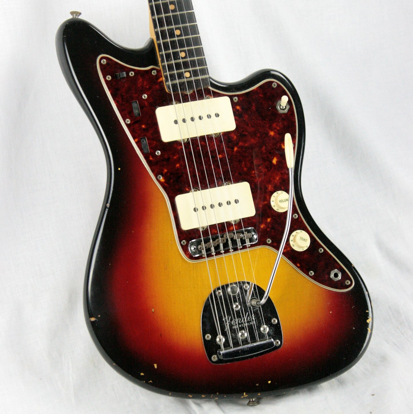 1963 Fender Jazzmaster Sunburst w/ Original White Tolex Case! Pre-CBS! stratocaster telecaster