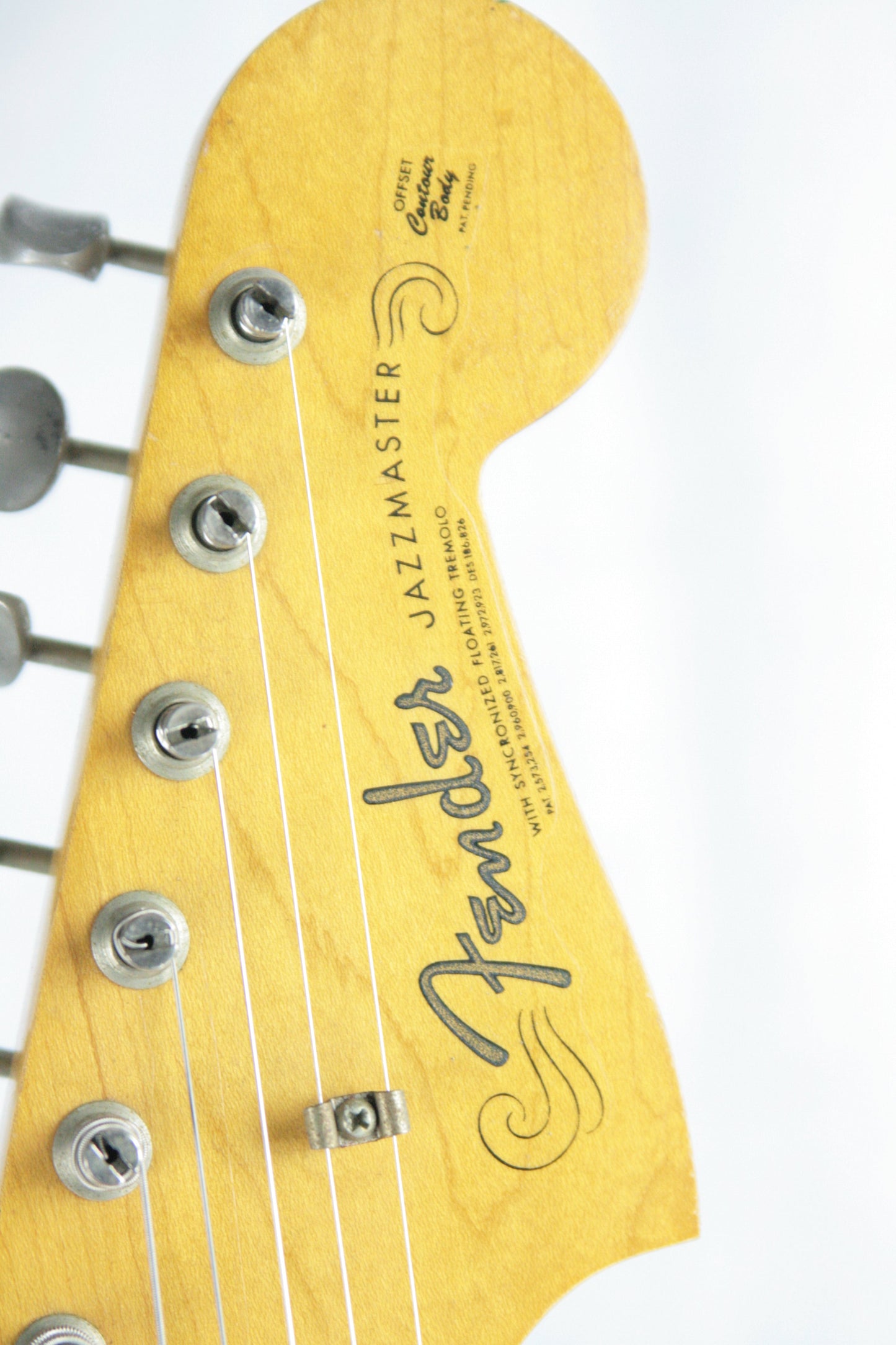 1963 Fender Jazzmaster Sunburst w/ Original White Tolex Case! Pre-CBS! stratocaster telecaster