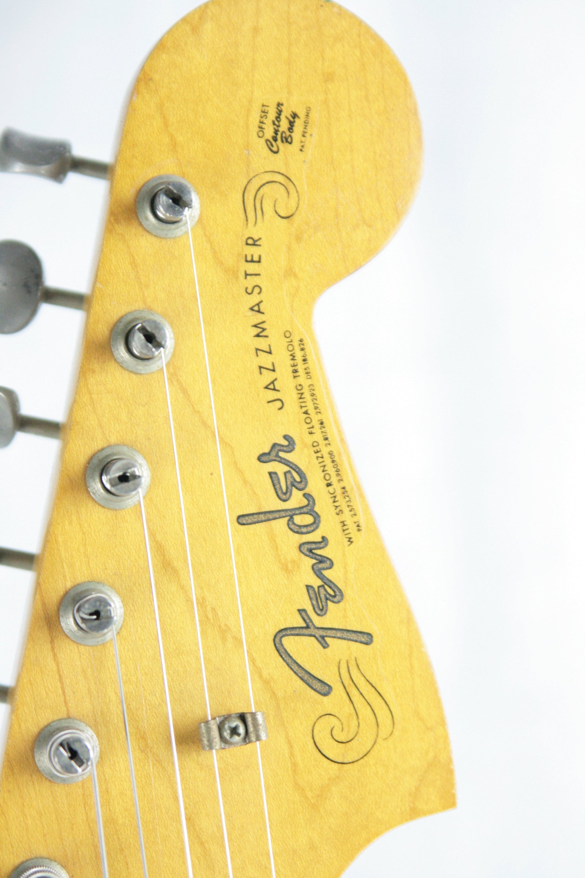 1963 Fender Jazzmaster Sunburst w/ Original White Tolex Case! Pre-CBS! stratocaster telecaster