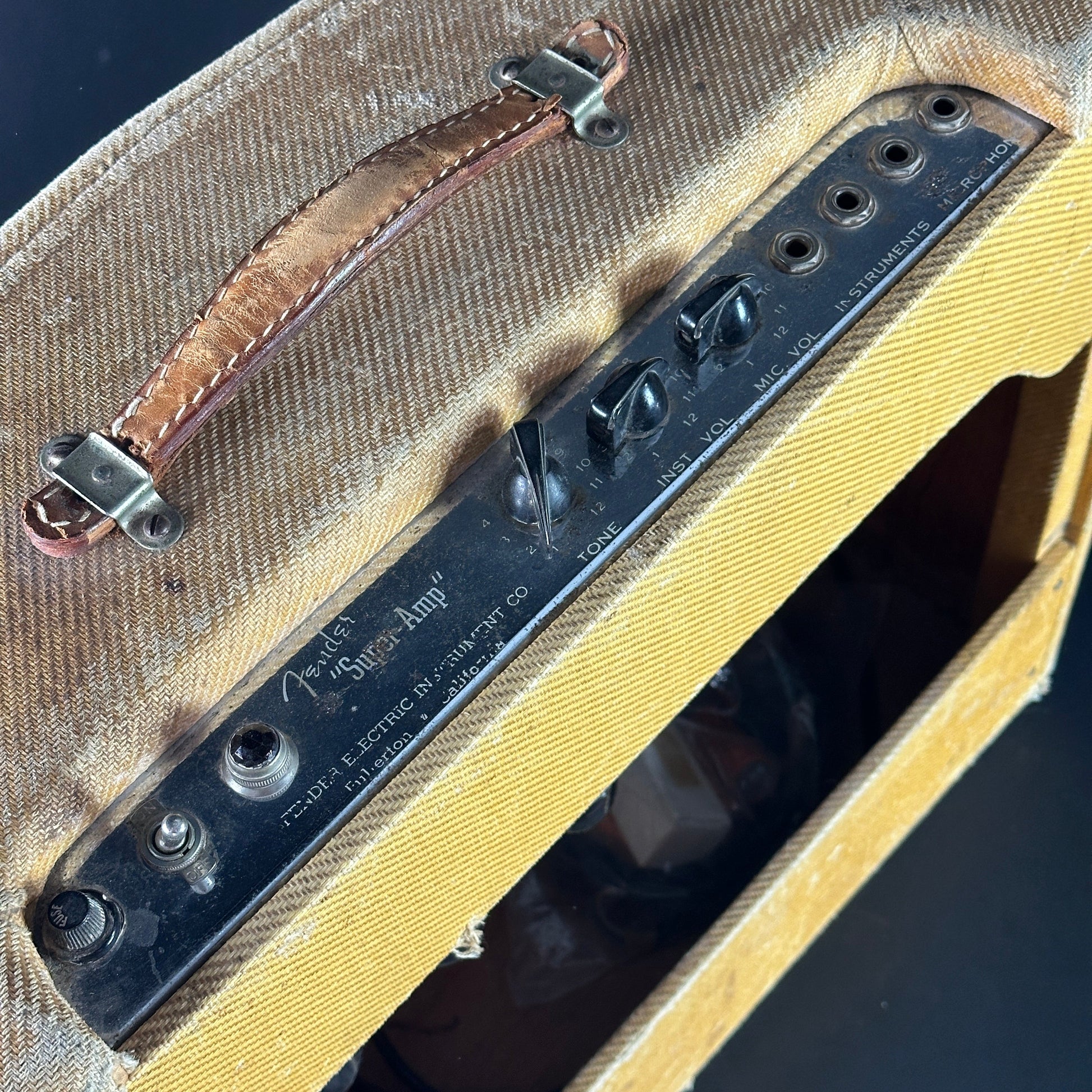 Vintage 1949 Fender Super Amp TSU21296