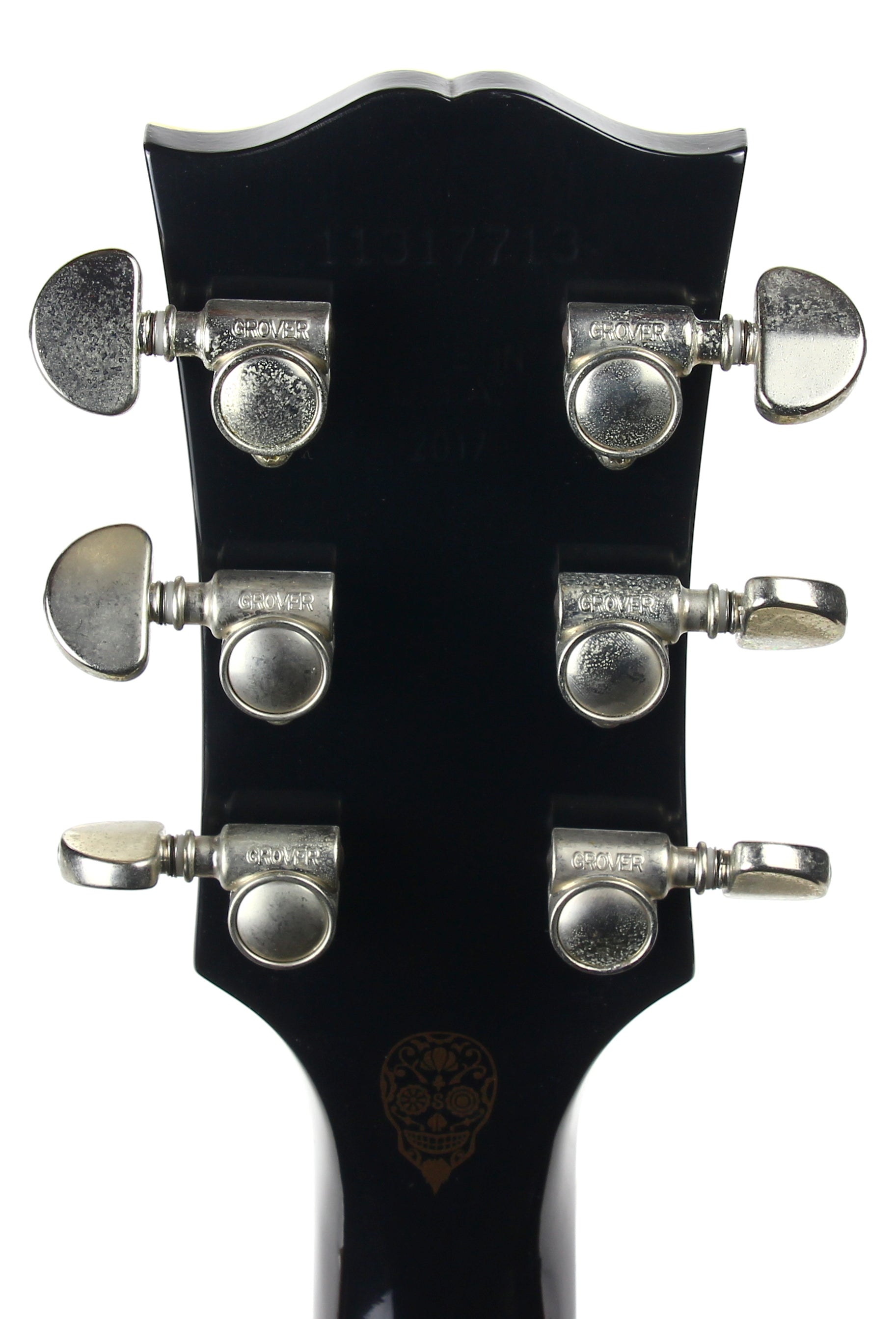 PROTOTYPE! 2017 Gibson Memphis Artist Proto Shinichi Ubukata Ebony Black ES-355 - Trini Lopez Diamond F-Holes DG-335, Bigsby