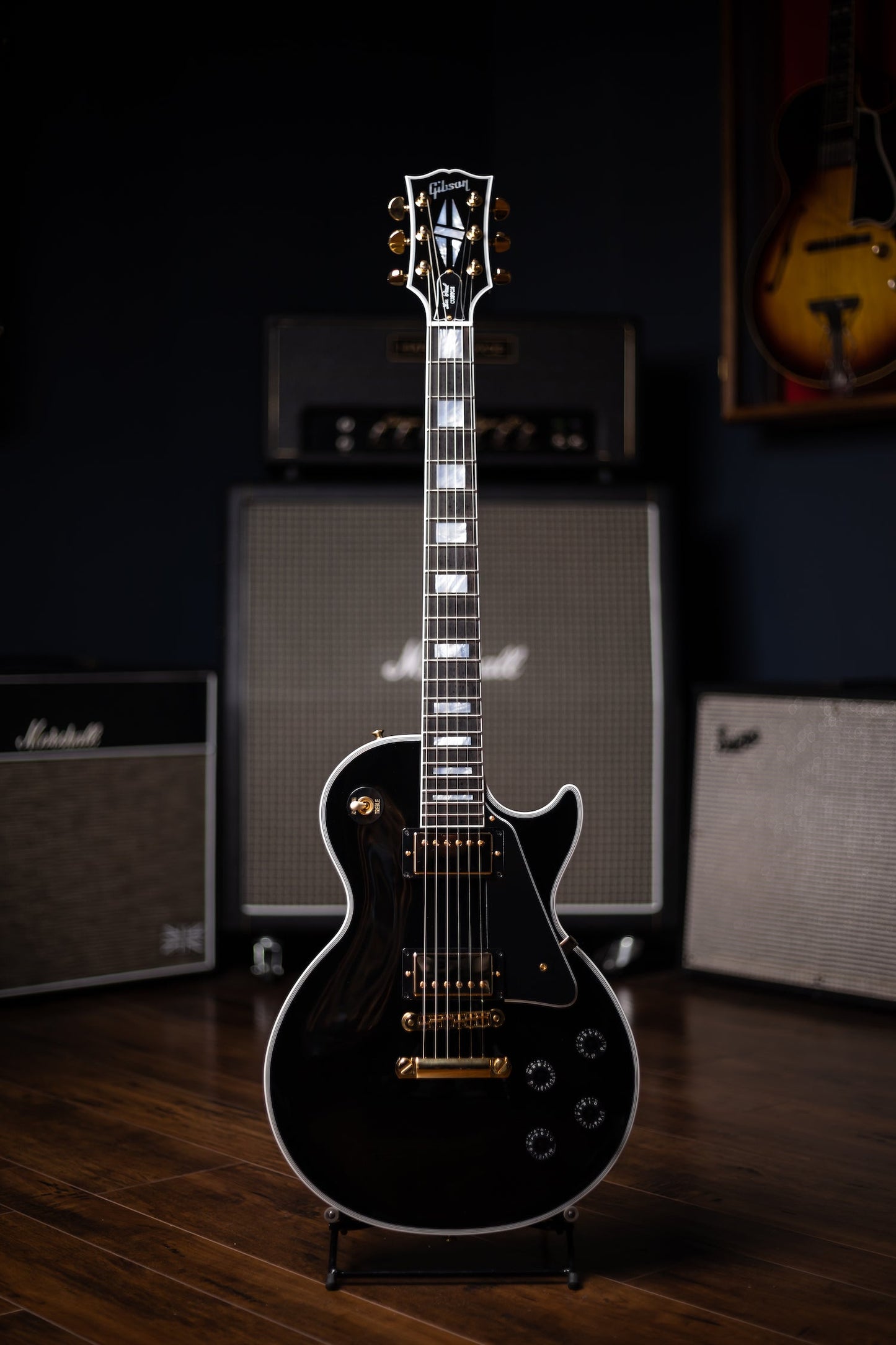 Gibson Les Paul Custom Electric Guitar - Ebony