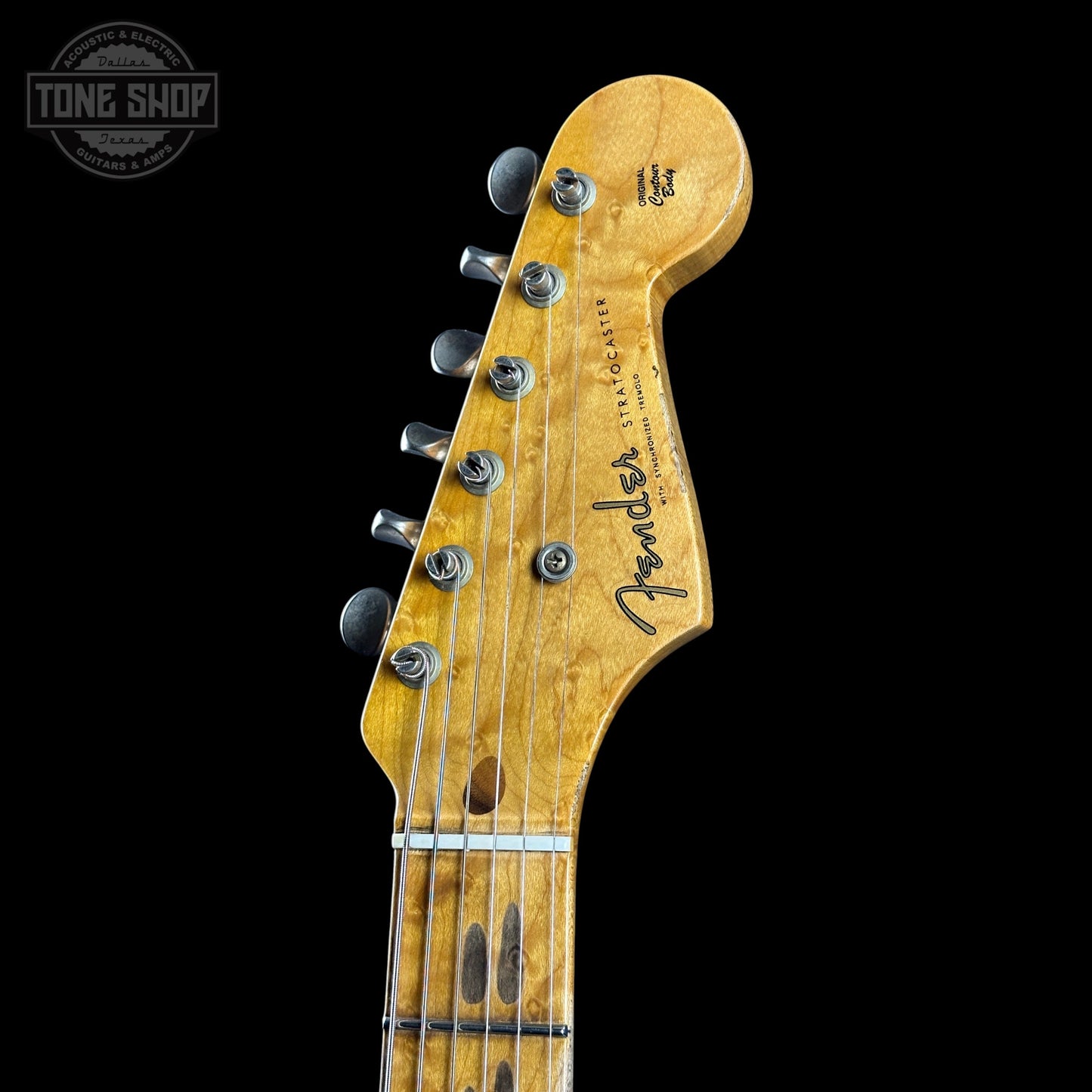 Fender Custom Shop 70th Anniversary 1954 Stratocaster Relic Black w/case