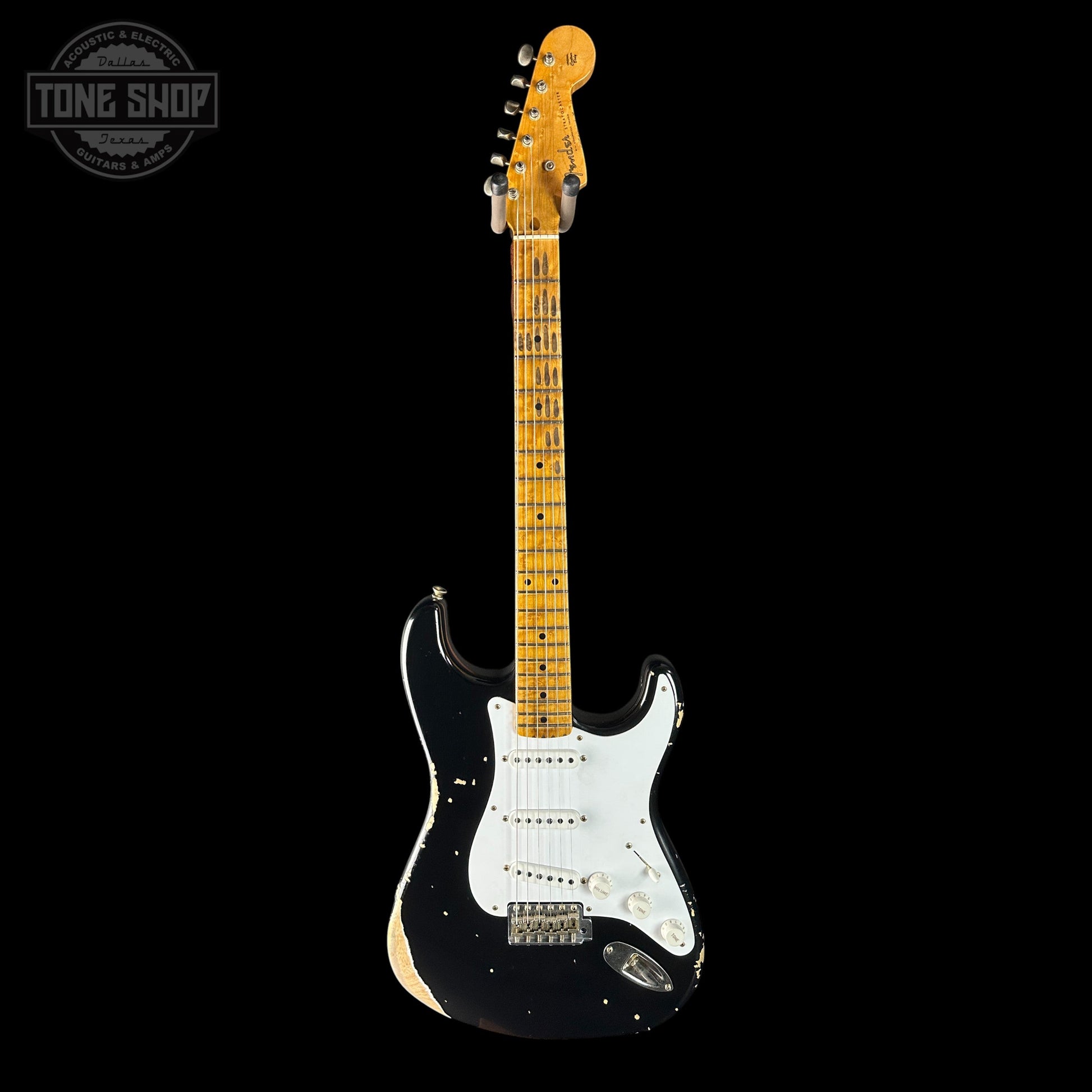Fender Custom Shop 70th Anniversary 1954 Stratocaster Relic Black w/case