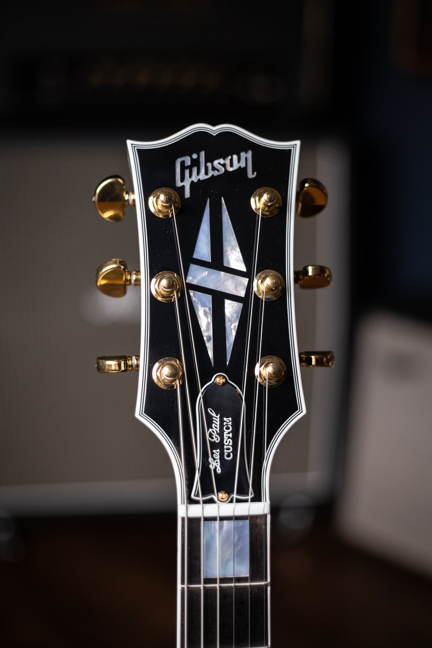 Gibson Les Paul Custom Electric Guitar - Ebony