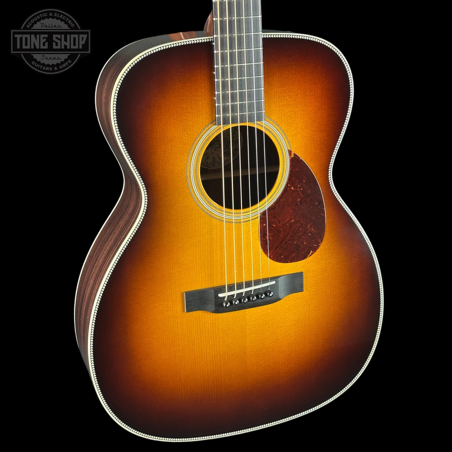 Collings OM2H A SB Sunburst Adirondack East Indian Rosewood w/Case 36658