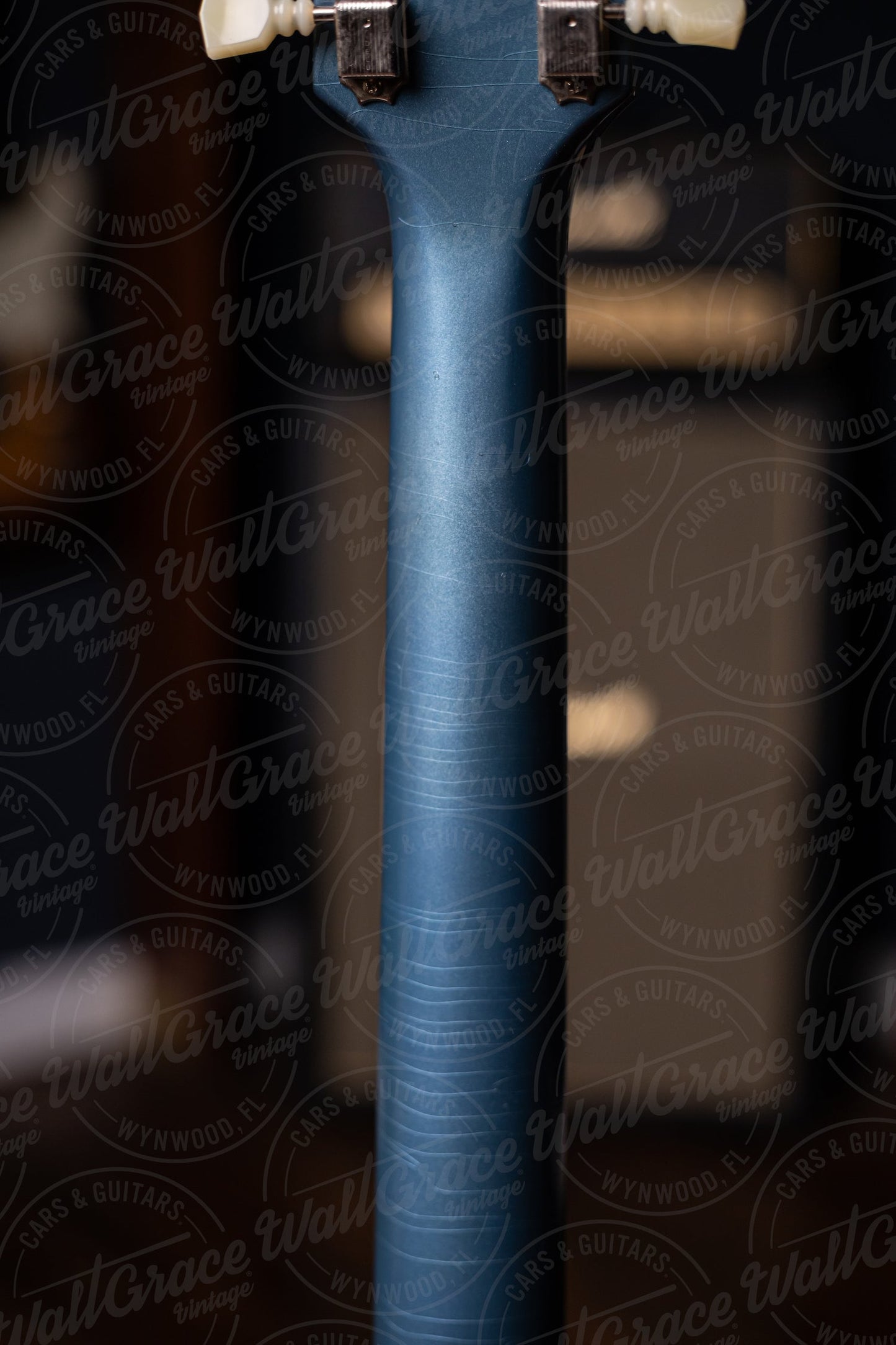 Gibson Custom Shop Murphy Lab 1964 SG Standard Reissue W/ Maestro Light Aged Electric Guitar - Antique Pelham Blue
