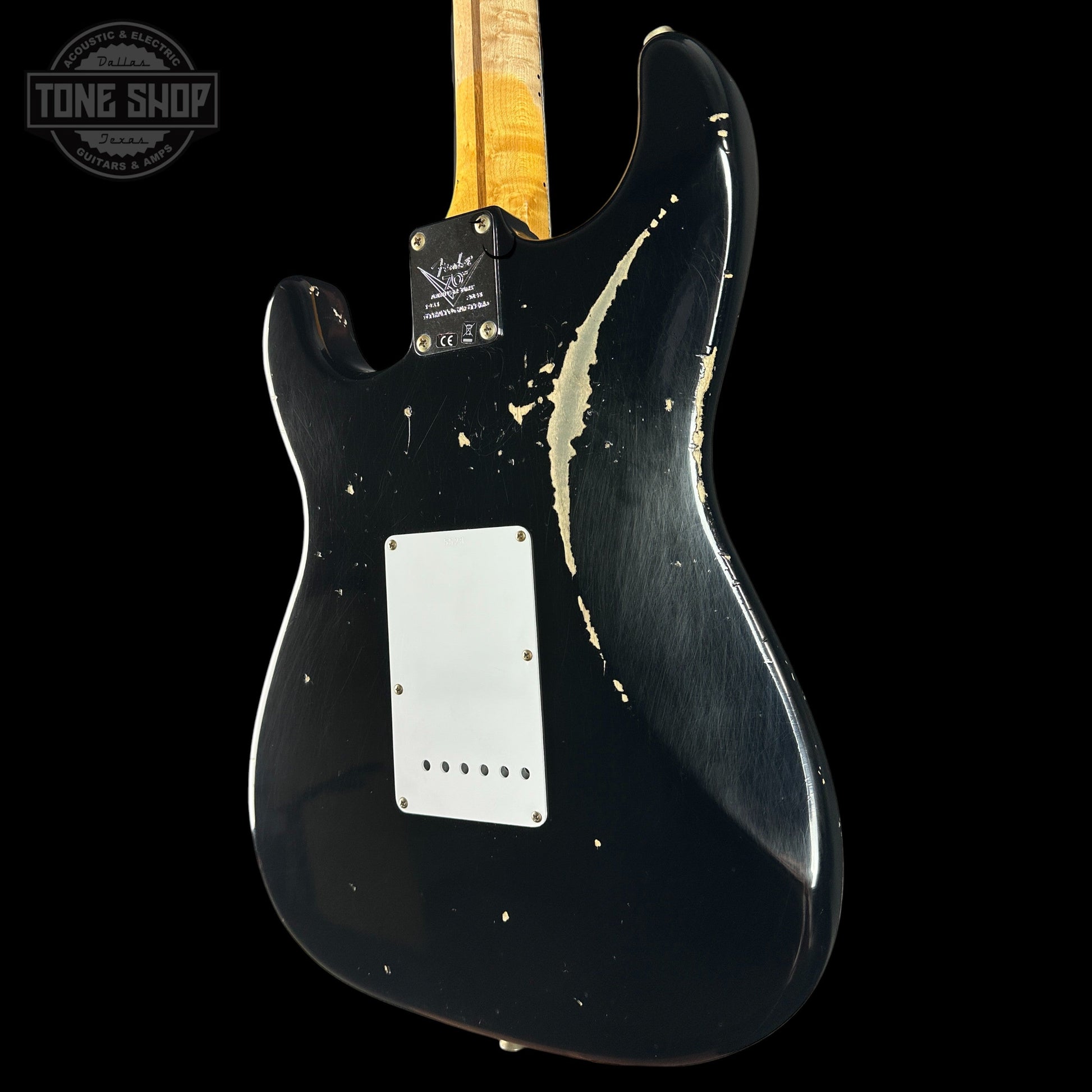 Fender Custom Shop 70th Anniversary 1954 Stratocaster Relic Black w/case