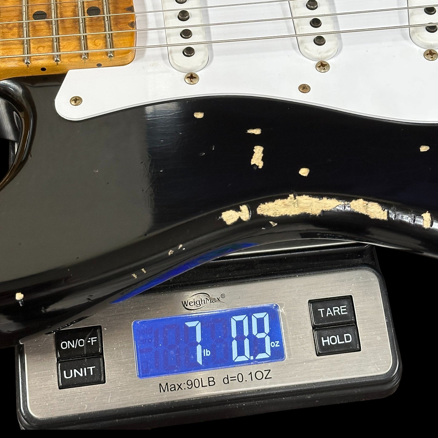 Fender Custom Shop 70th Anniversary 1954 Stratocaster Relic Black w/case