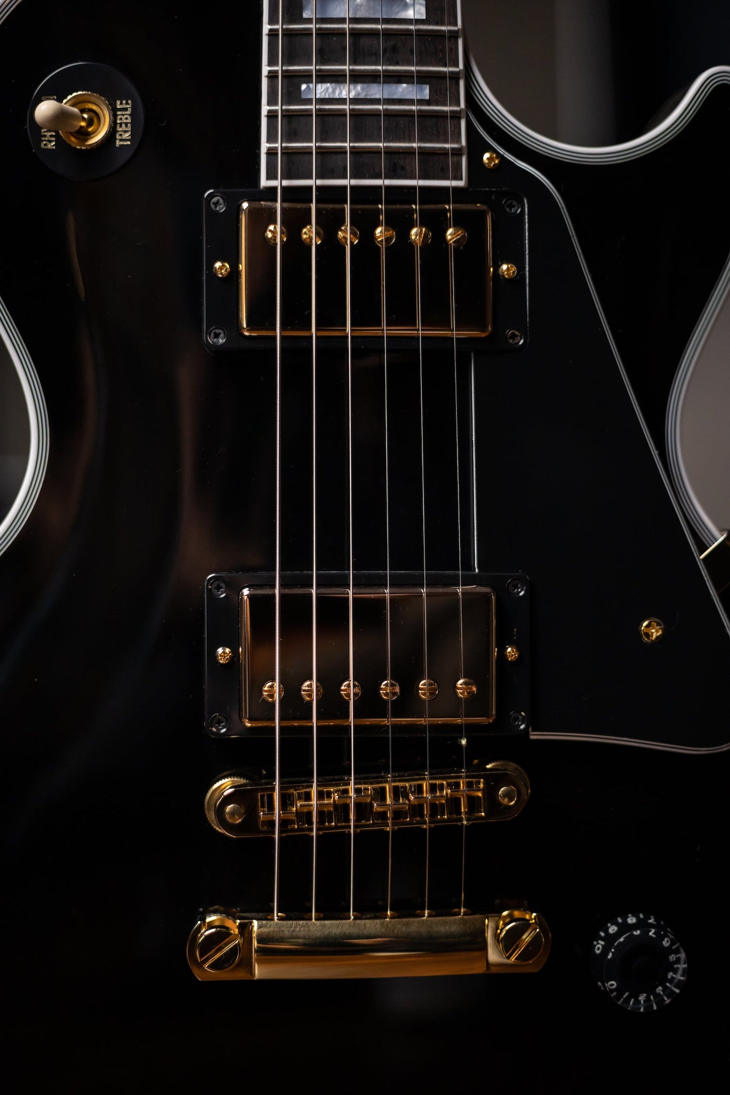 Gibson Les Paul Custom Electric Guitar - Ebony